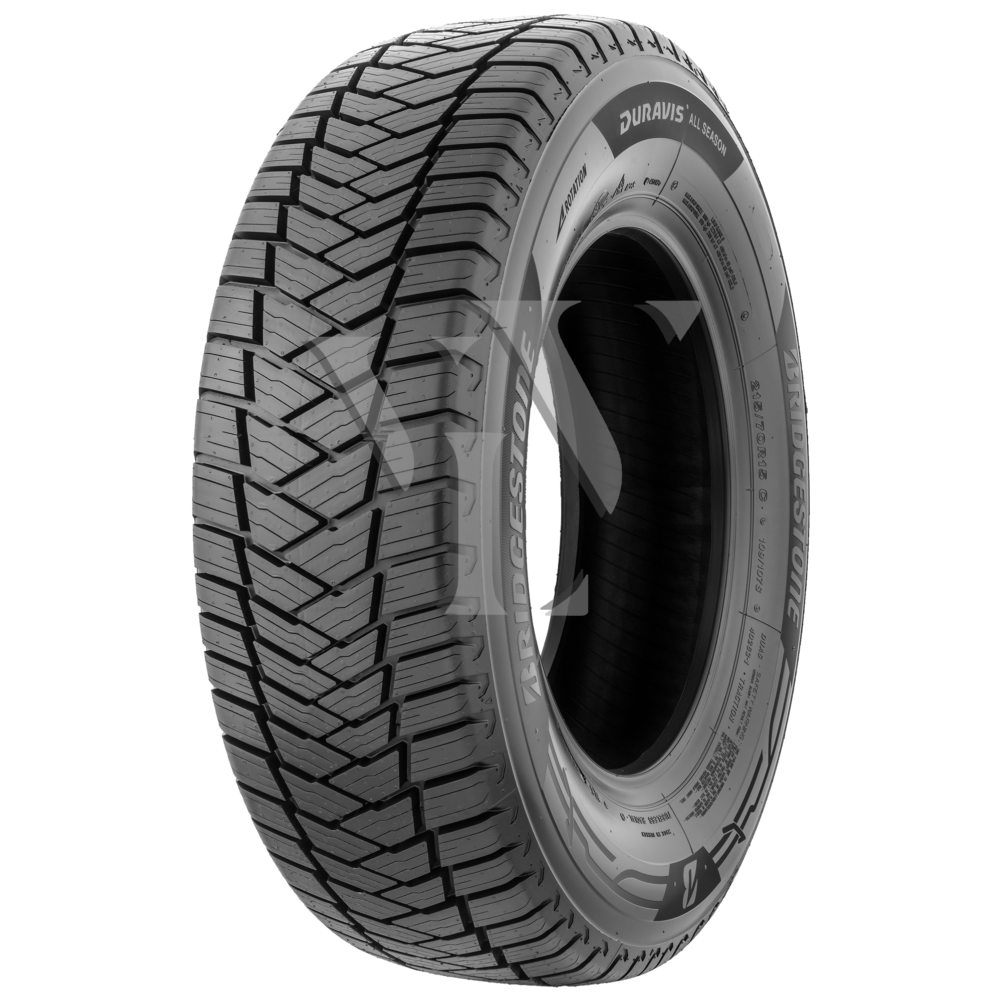  Allwetterreifen BRIDGESTONE DURAVIS AS 235/65 R16 121/119 R  