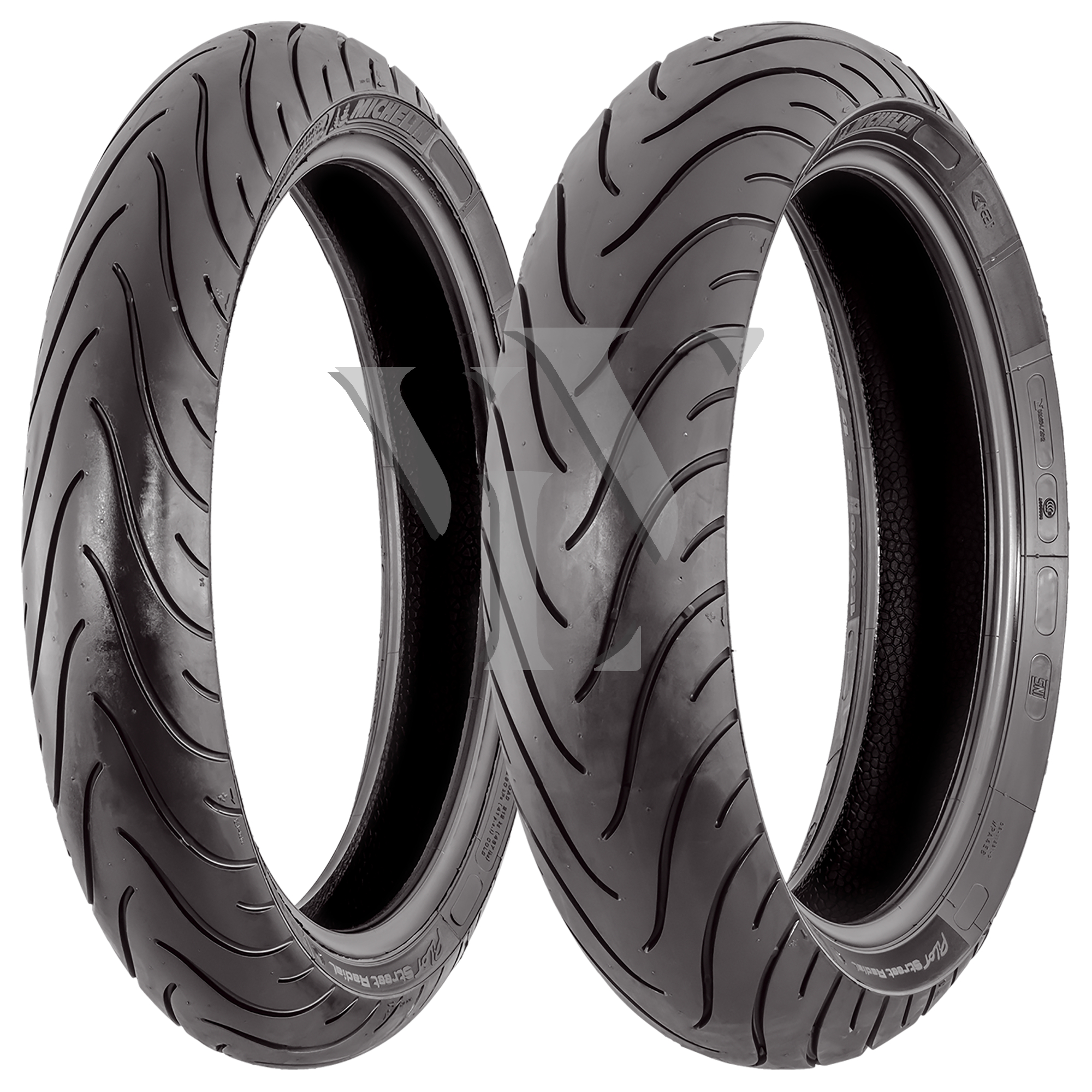  Motorradreifen MICHELIN PILOT STREET FRONT 100/80 R17 52 S  