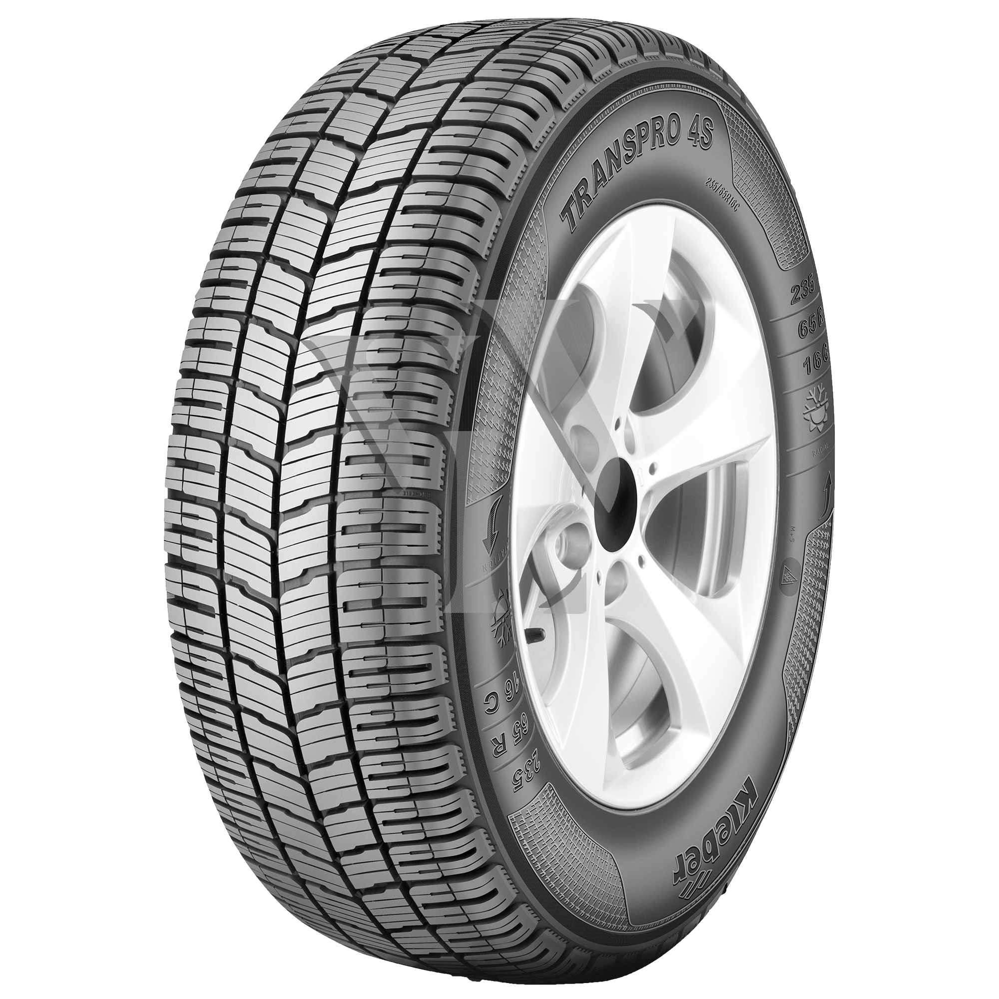  Allwetterreifen KLEBER TRANSPRO 4S 205/65 R16 107/105 T  