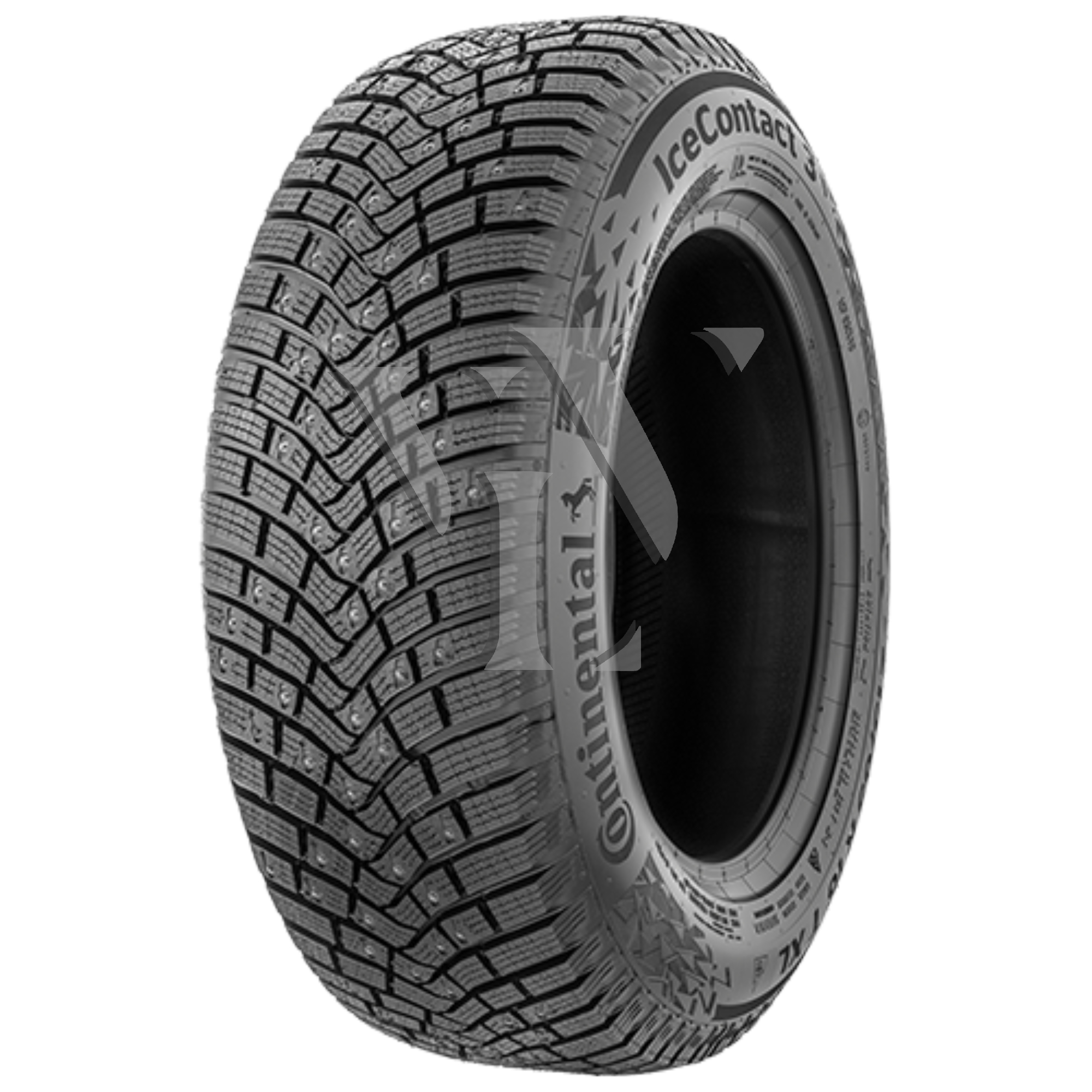  Winterreifen CONTINENTAL ICE CONTACT 3 STUDDED 255/50 R20 109 T  