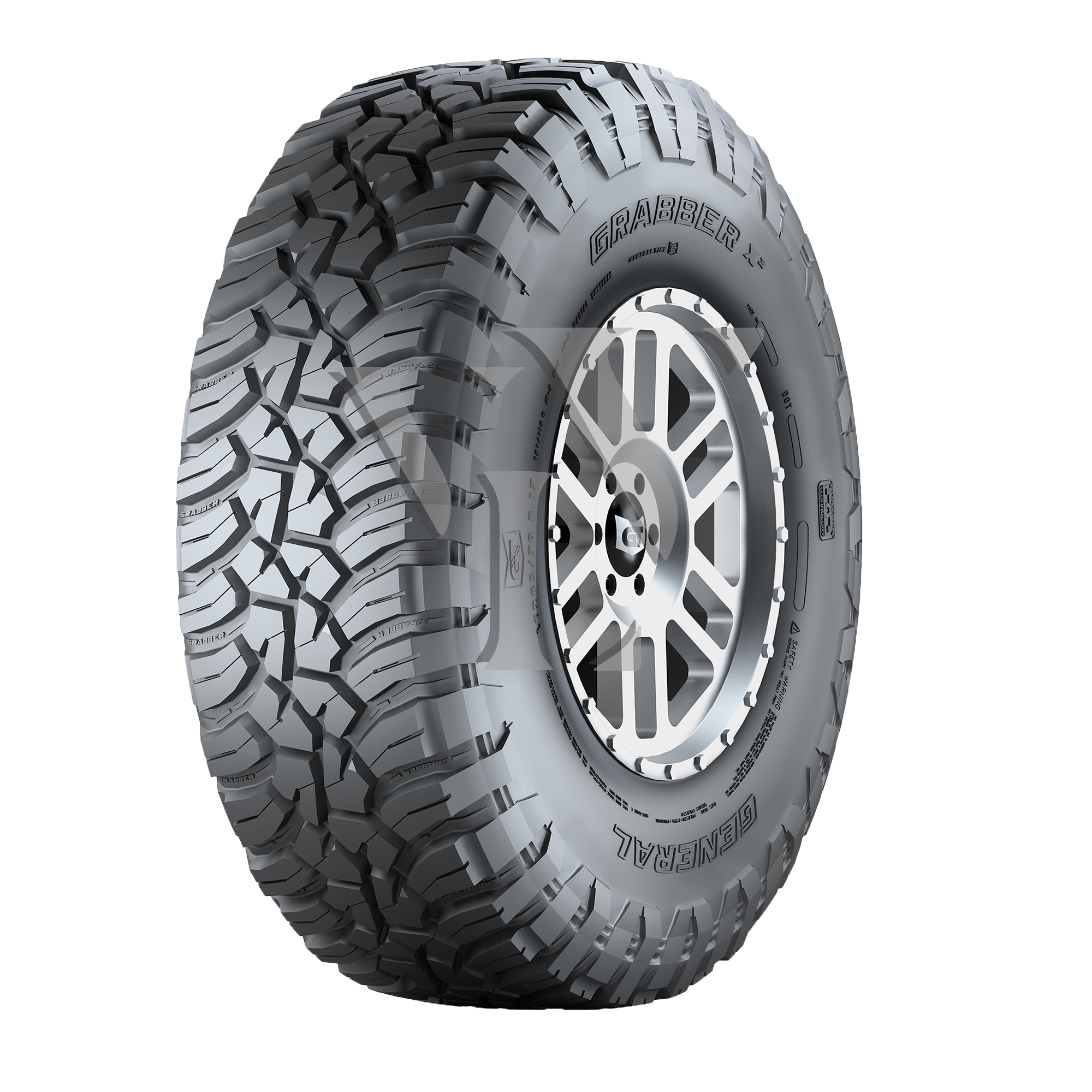  Sommerreifen GENERAL TIRE GRABBER X3 POR FSL M+S PR10 35/12 R17 121 Q  