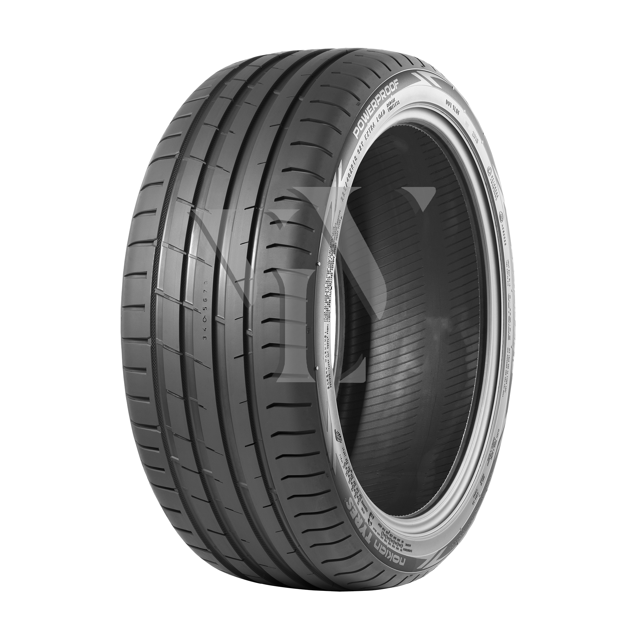  Sommerreifen NOKIAN POWERPROOF 245/40 R20 99 Y DOT 2018  