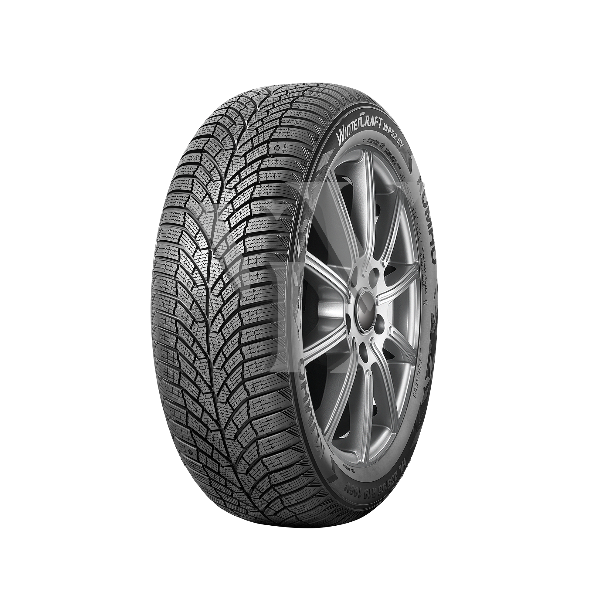 Winterreifen KUMHO CRAFT WP52 EV K-SILENT XL M+S 3PMSF (TL) 255/45 R19 104 V  