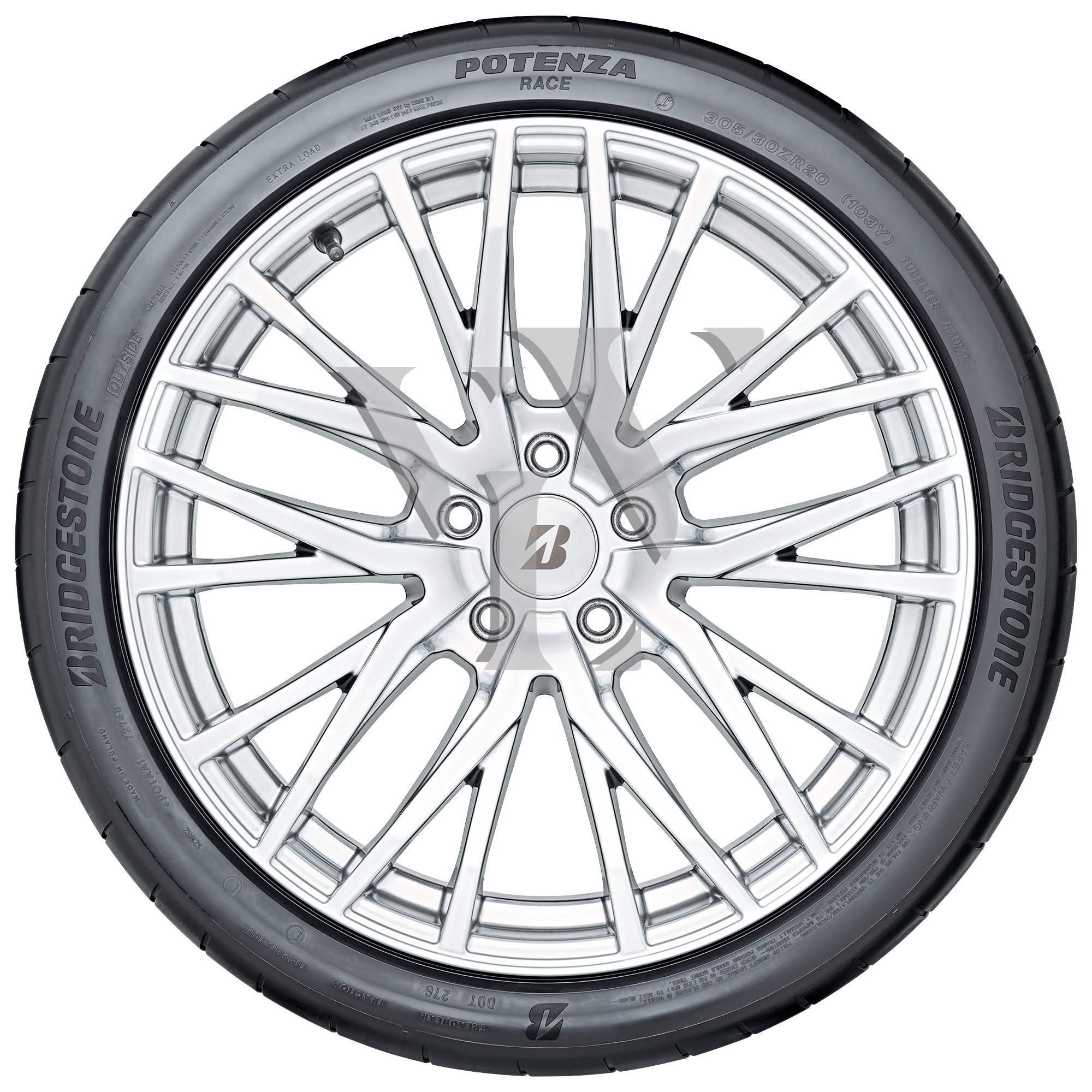  Sommerreifen BRIDGESTONE POTENZA RACE SEMI-SLICK 305/30 R20 103 Y  