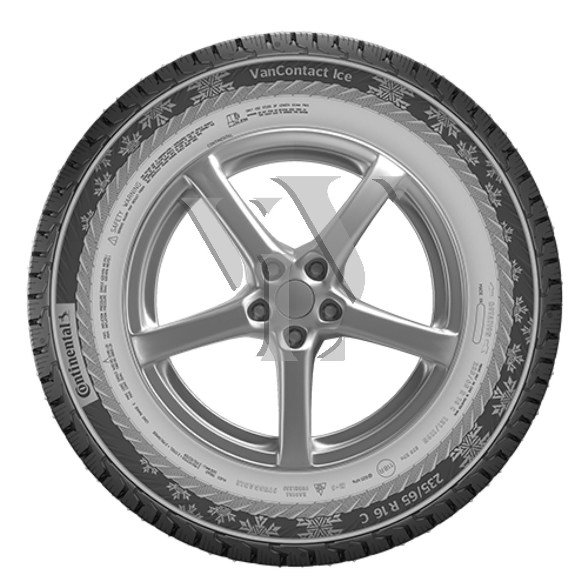 Winterreifen CONTINENTAL VANCONTACT ICE (STUDDED) STUDDED 195/70 R15 104/102 R  