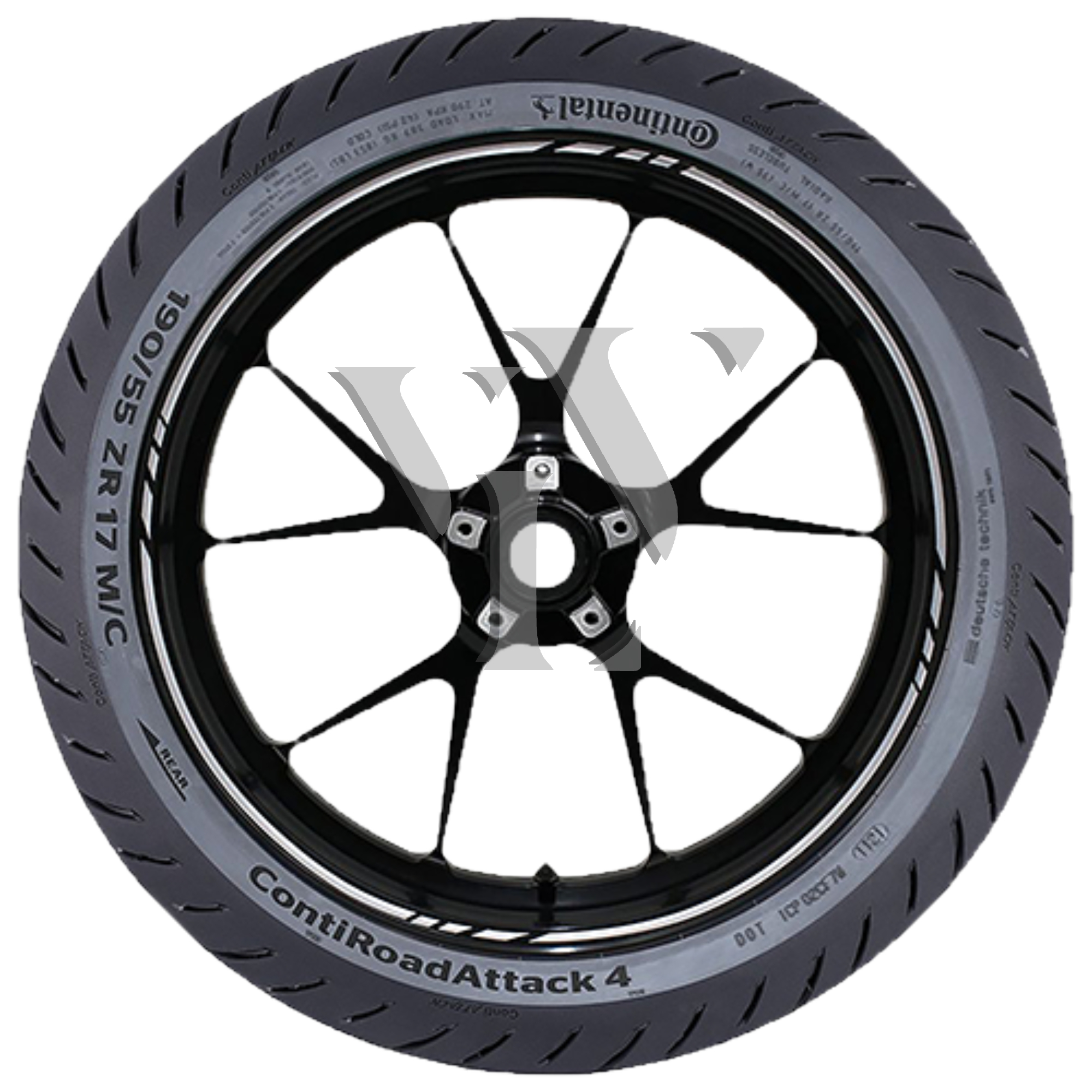  Motorradreifen CONTINENTAL CONTIROADATTACK 4 TL REAR 190/55 R17 75 W  