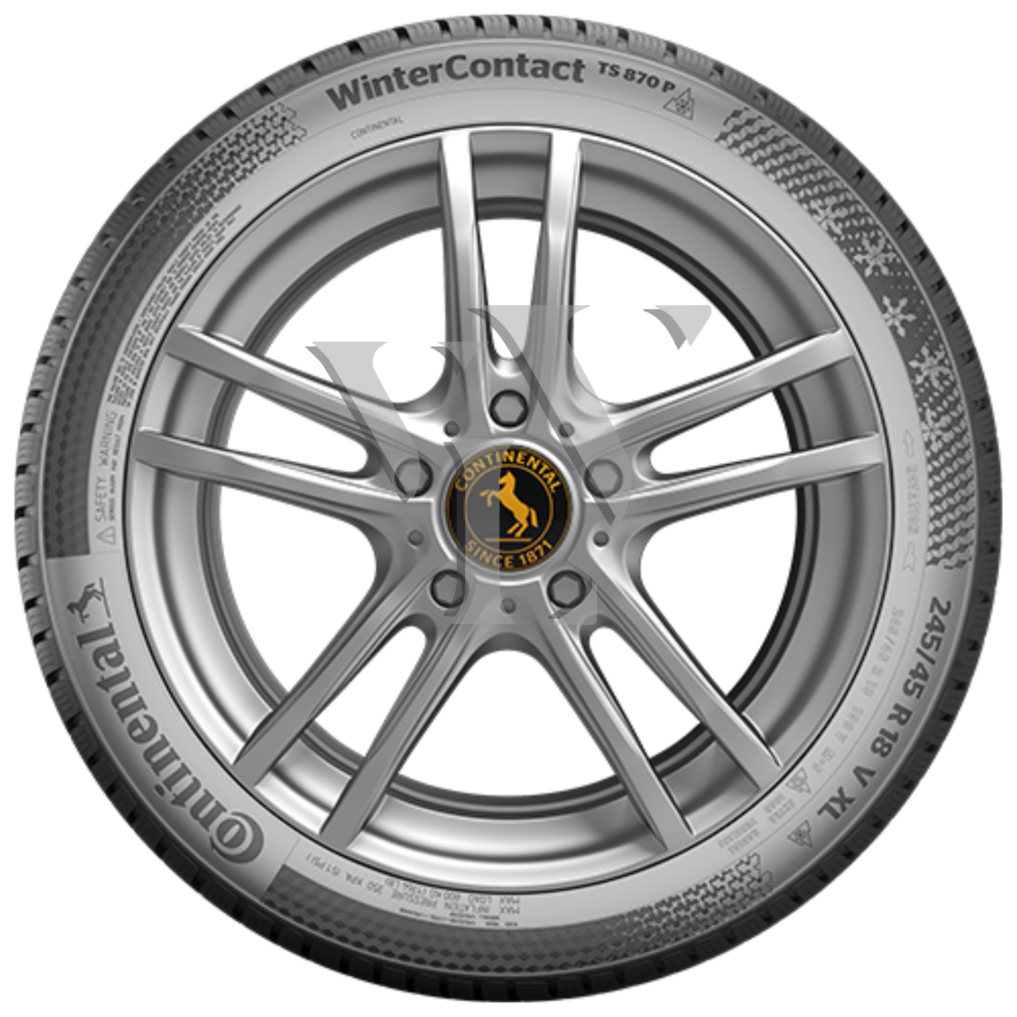 Winterreifen CONTINENTAL CONTACT TS 870P FR 285/45 R19 111 V  