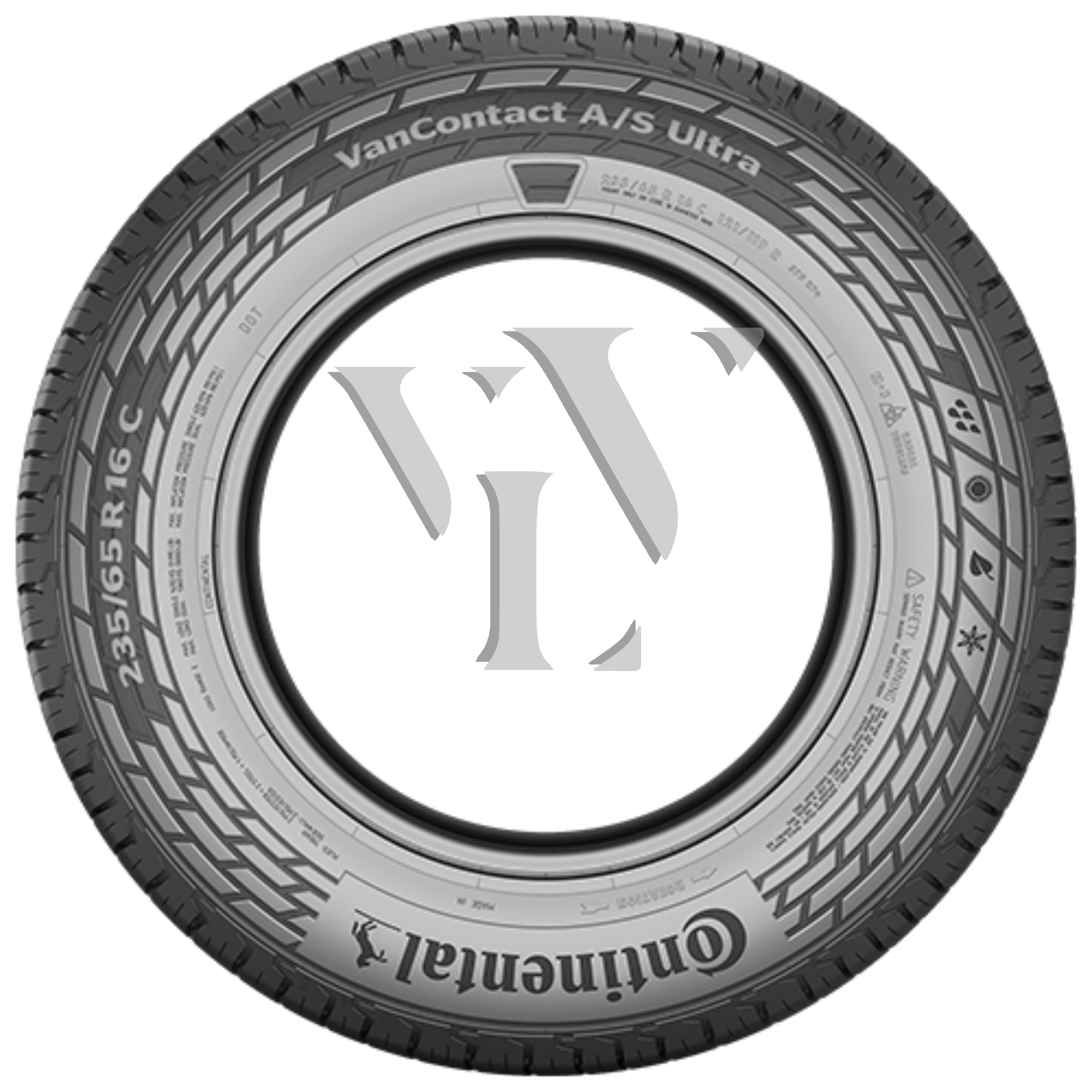  Allwetterreifen CONTINENTAL VANCONTACT A/S ULTRA (100T) 195/65 R16 104/102 T  