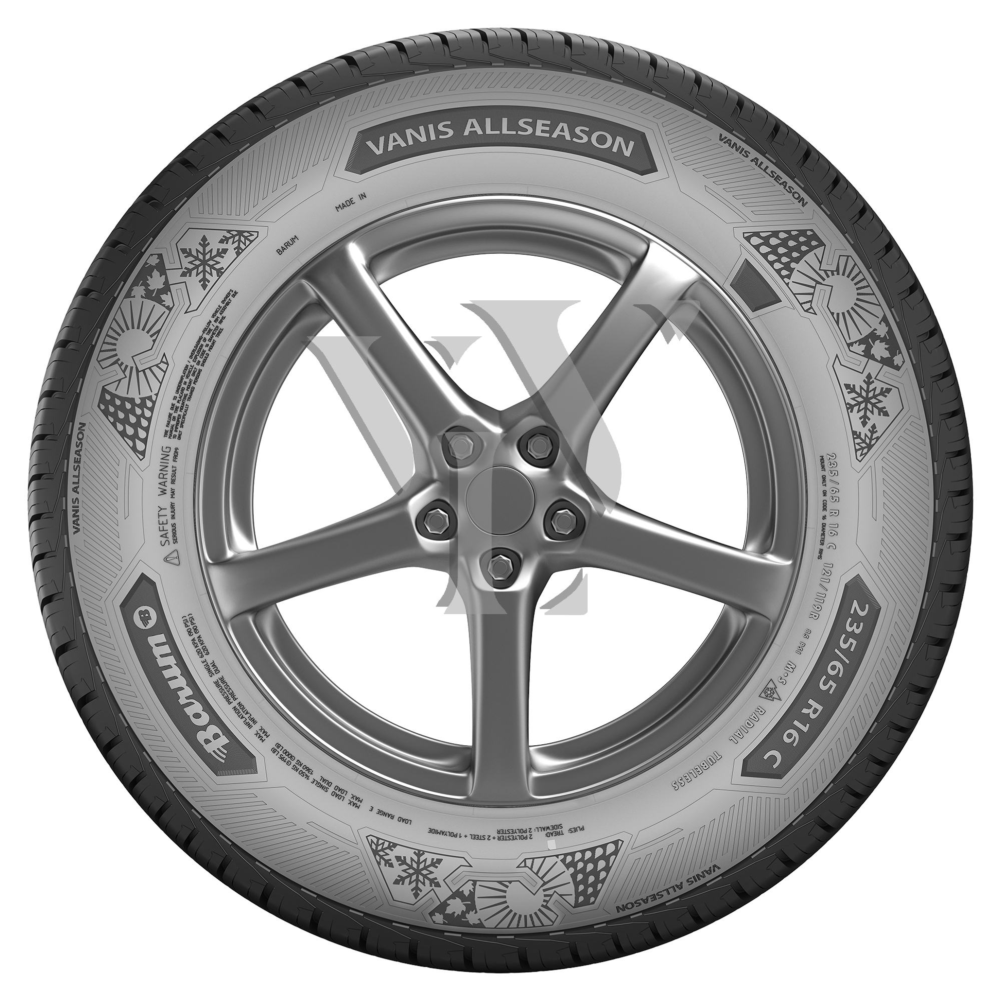  Allwetterreifen BARUM VANIS ALLSEASON 215/65 R15 104/102 T  