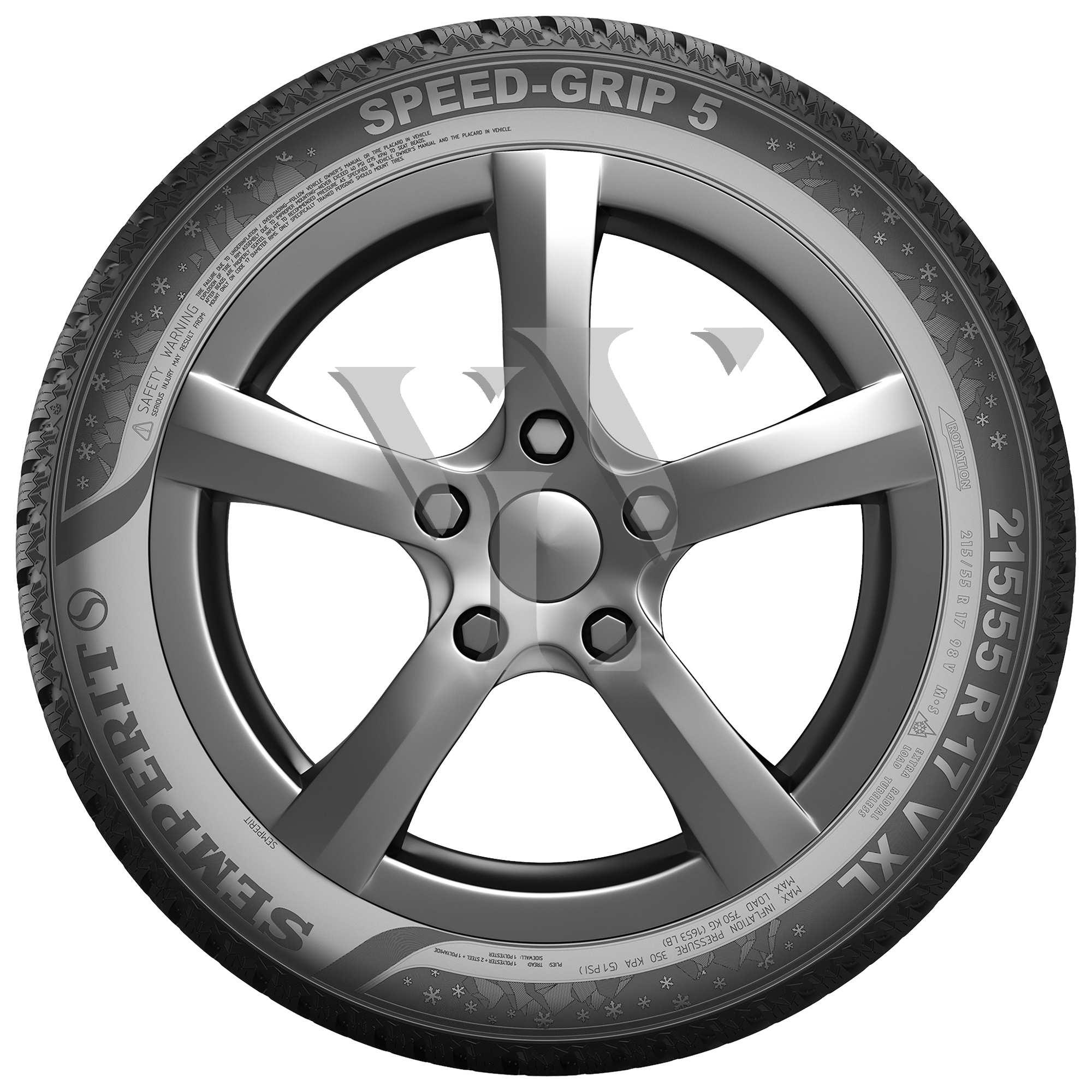  Winterreifen SEMPERIT SPEED-GRIP 5 FR 215/55 R17 98 V  