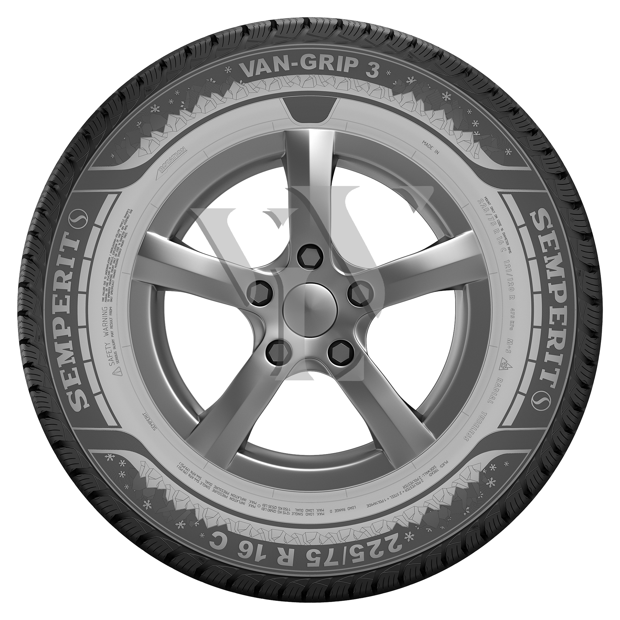  Winterreifen SEMPERIT VAN-GRIP 3 205/70 R15 106/104 R  