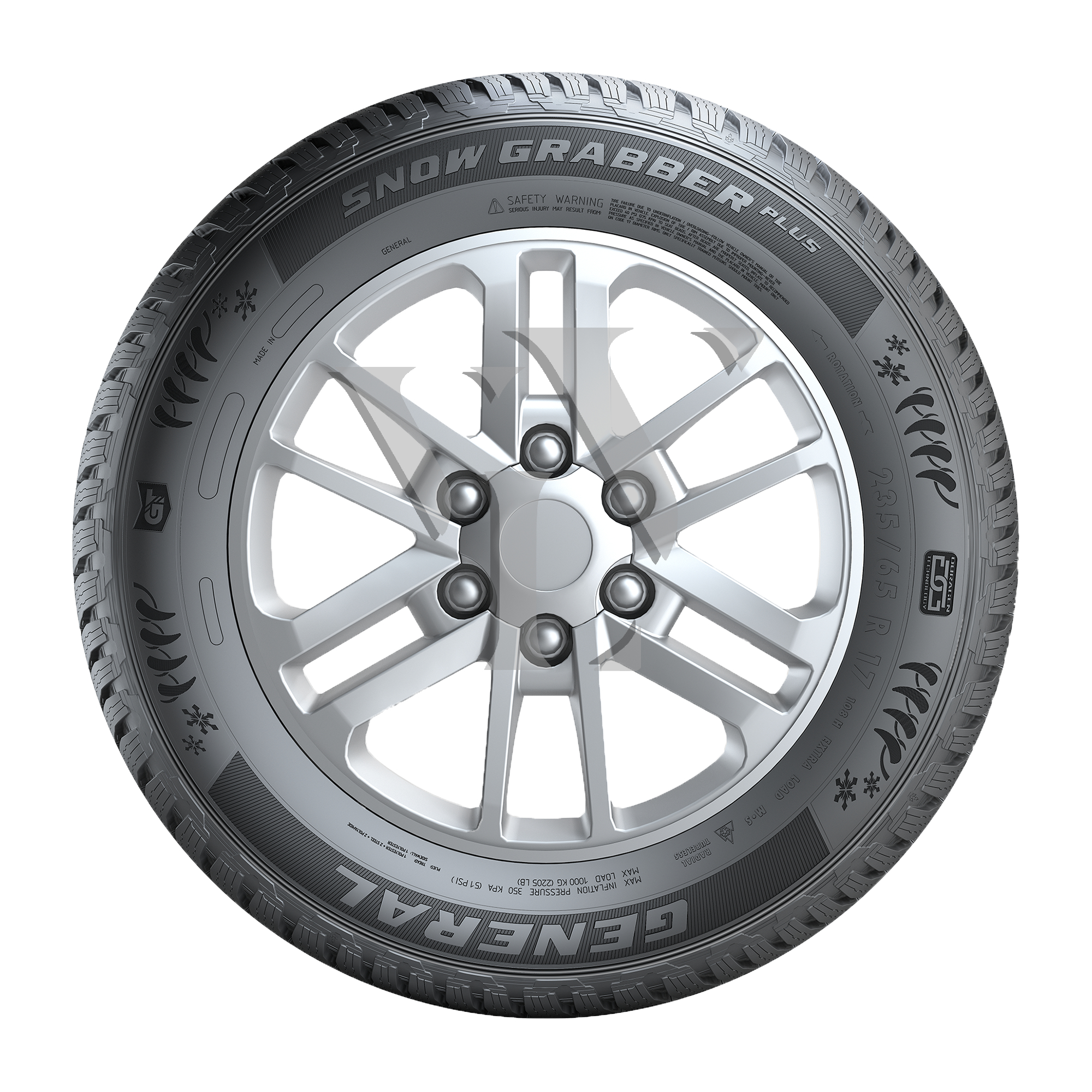  Winterreifen GENERAL TIRE SNOW GRABBER PLUS 235/55 R18 104 H  