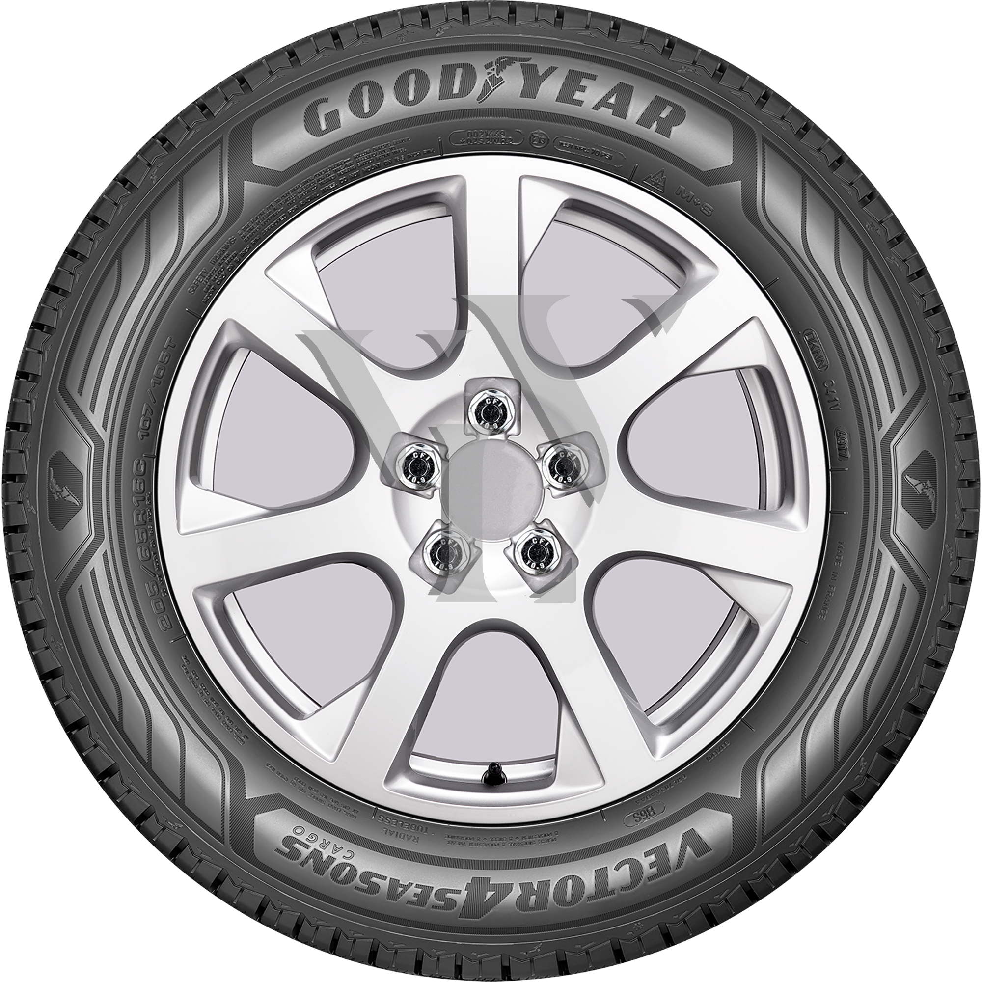  Allwetterreifen GOODYEAR VECTOR 4SEASONS CARGO (MO-V) ABWEICHENDES P 235/65 R16 115/113 R  