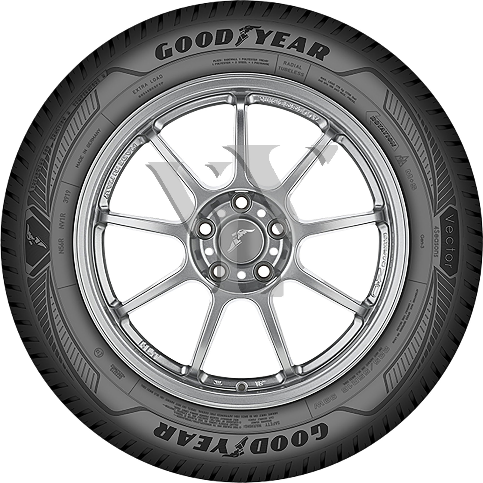  Allwetterreifen GOODYEAR VECTOR 4 SEASONS G3 FP 255/35 R18 94 Y  