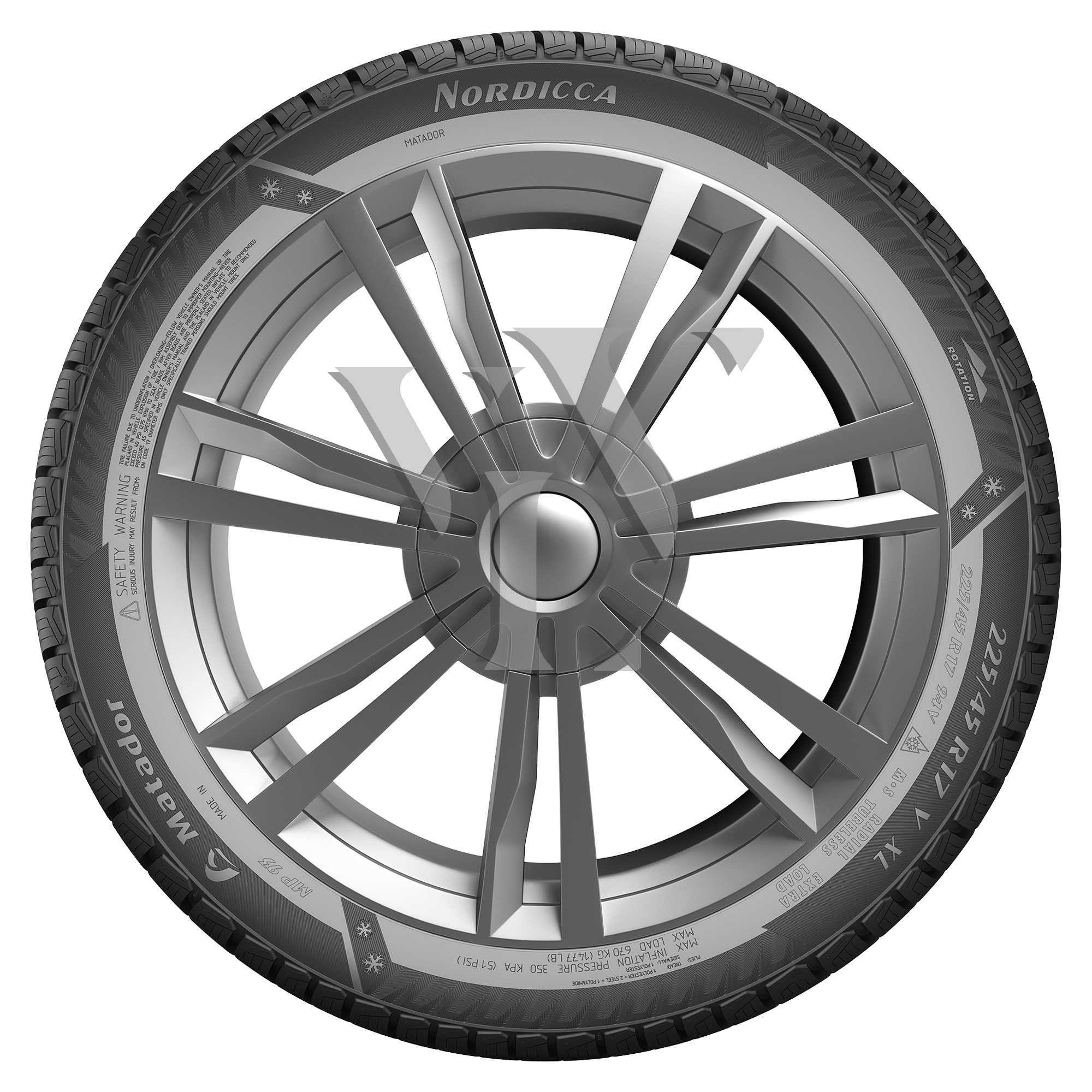  Winterreifen MATADOR MP93 NORDICCA 165/65 R15 81 T  