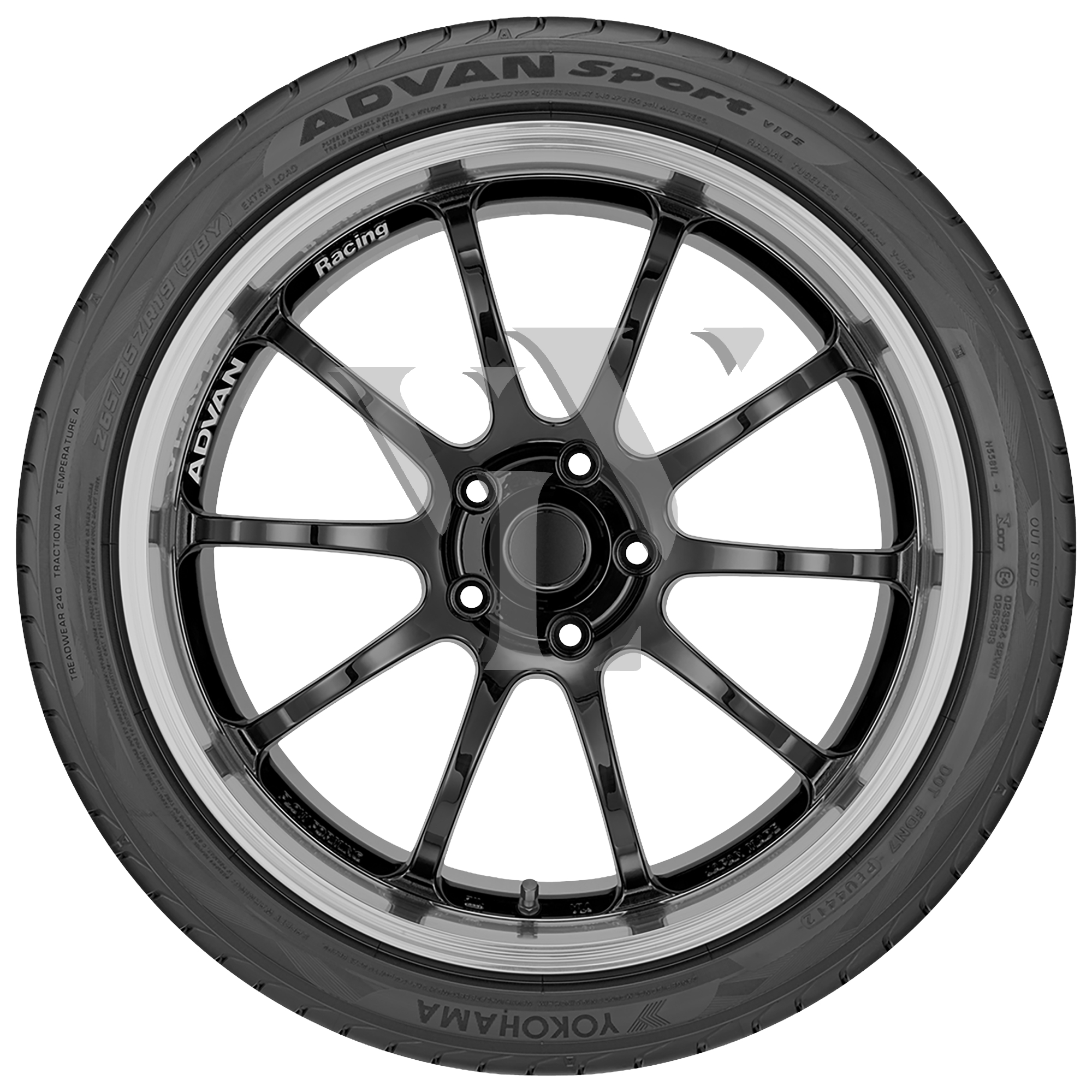  Sommerreifen YOKOHAMA ADVAN SPORT V105 RPB N0 285/35 R22 106 Y  