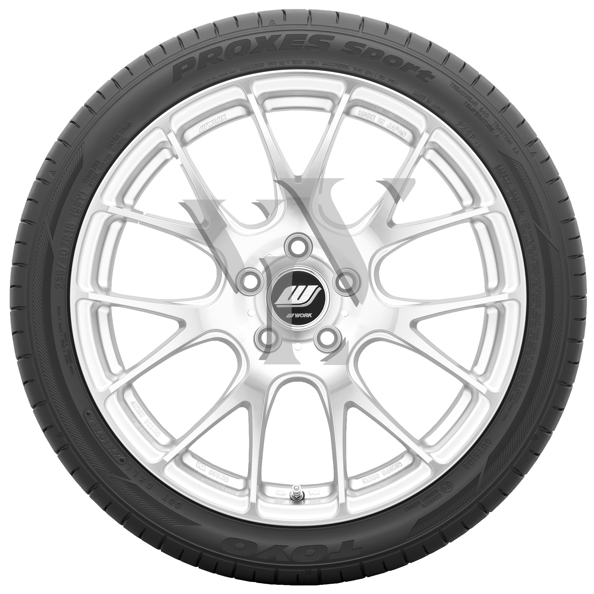  Sommerreifen TOYO PROXES SPORT 245/35 R20 95 Y DOT 2022  