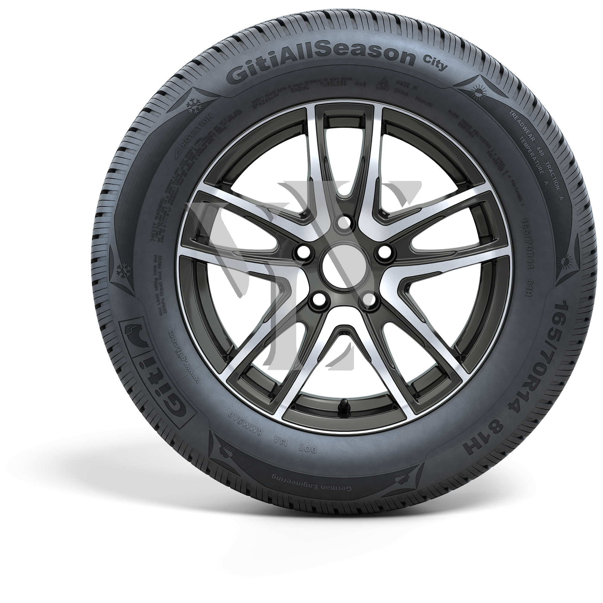  Allwetterreifen GITI ALL SEASON CITY 165/65 R14 79 T  