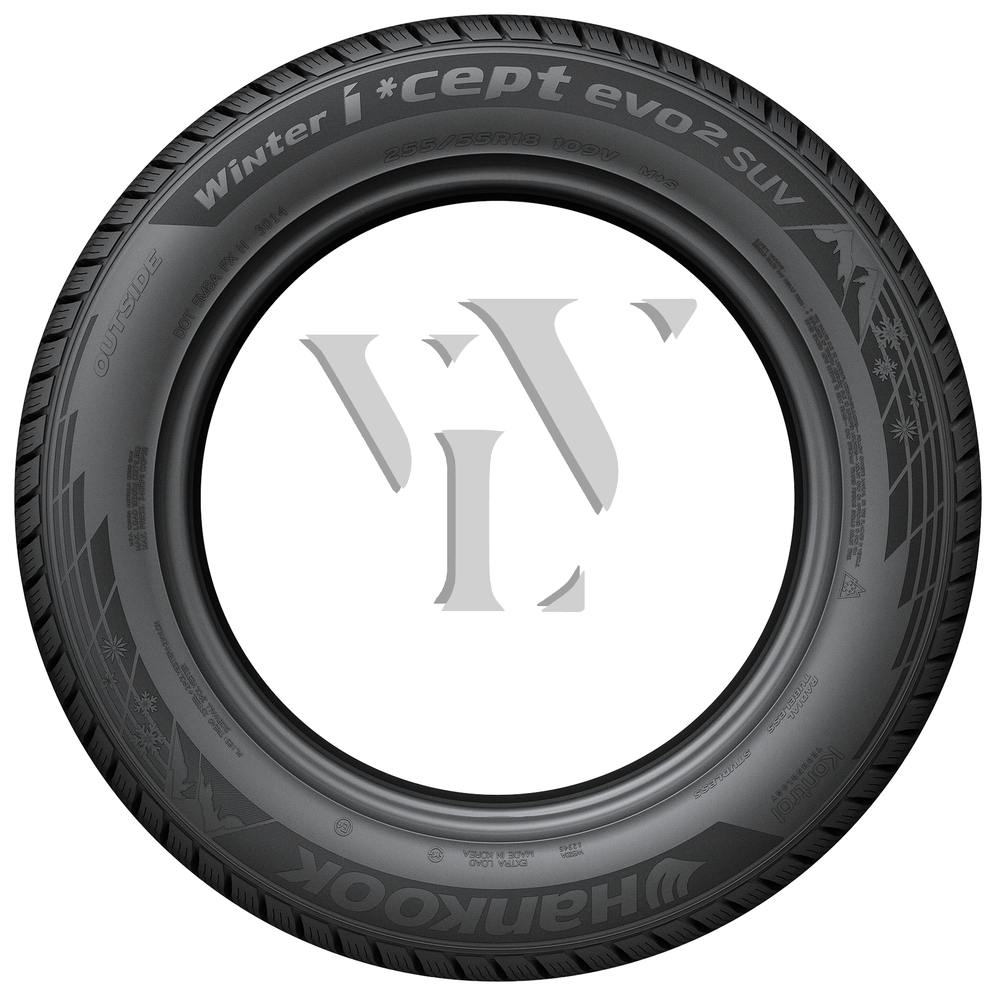  Winterreifen HANKOOK W320A I*CEPT EVO2 255/65 R16 109 H  