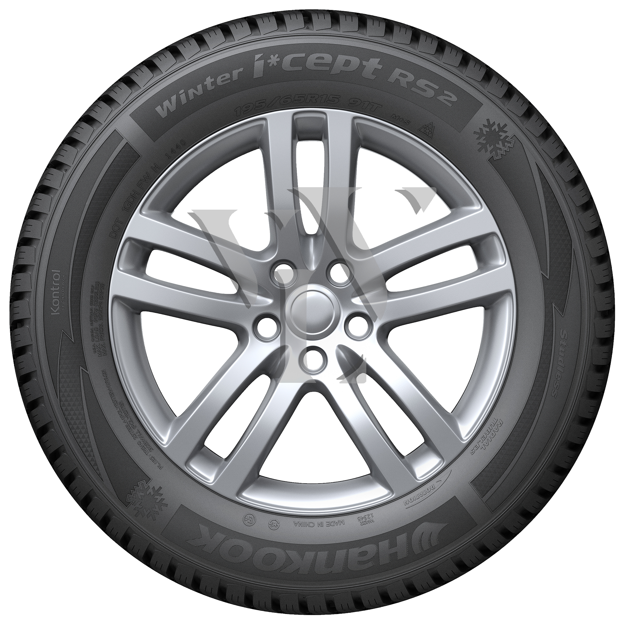  Winterreifen HANKOOK W452 I*CEPT RS2 195/60 R16 89 H  
