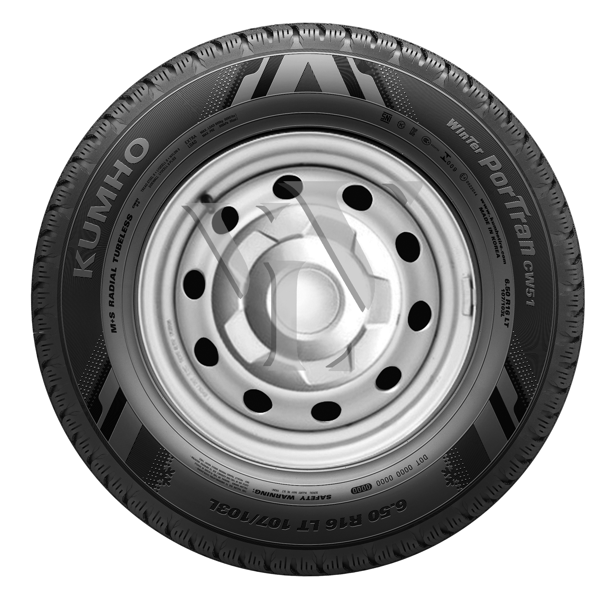  Winterreifen KUMHO CW51 PORTRAN 205/70 R15 106/104 R  