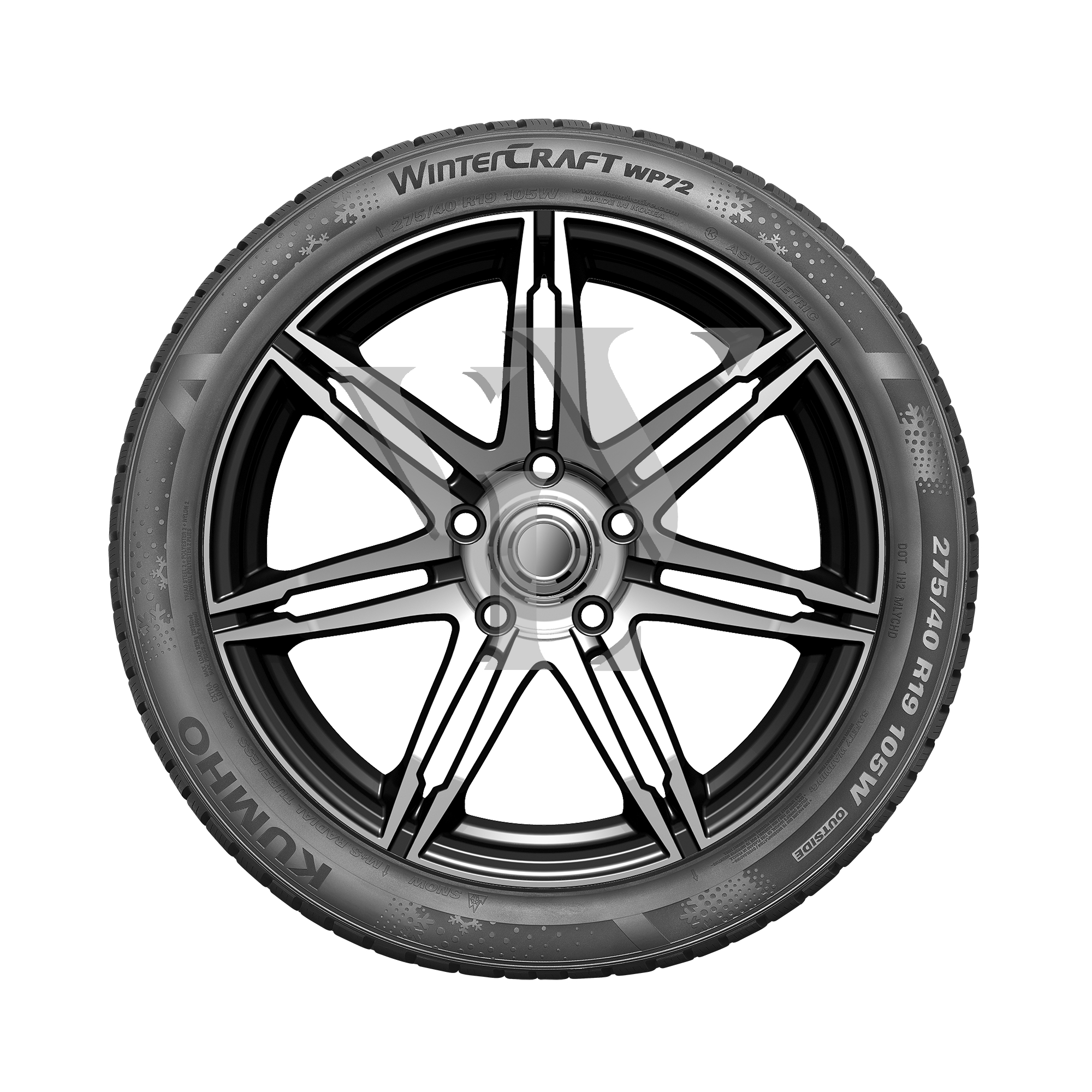  Winterreifen KUMHO WP72 CRAFT 255/35 R19 96 V  
