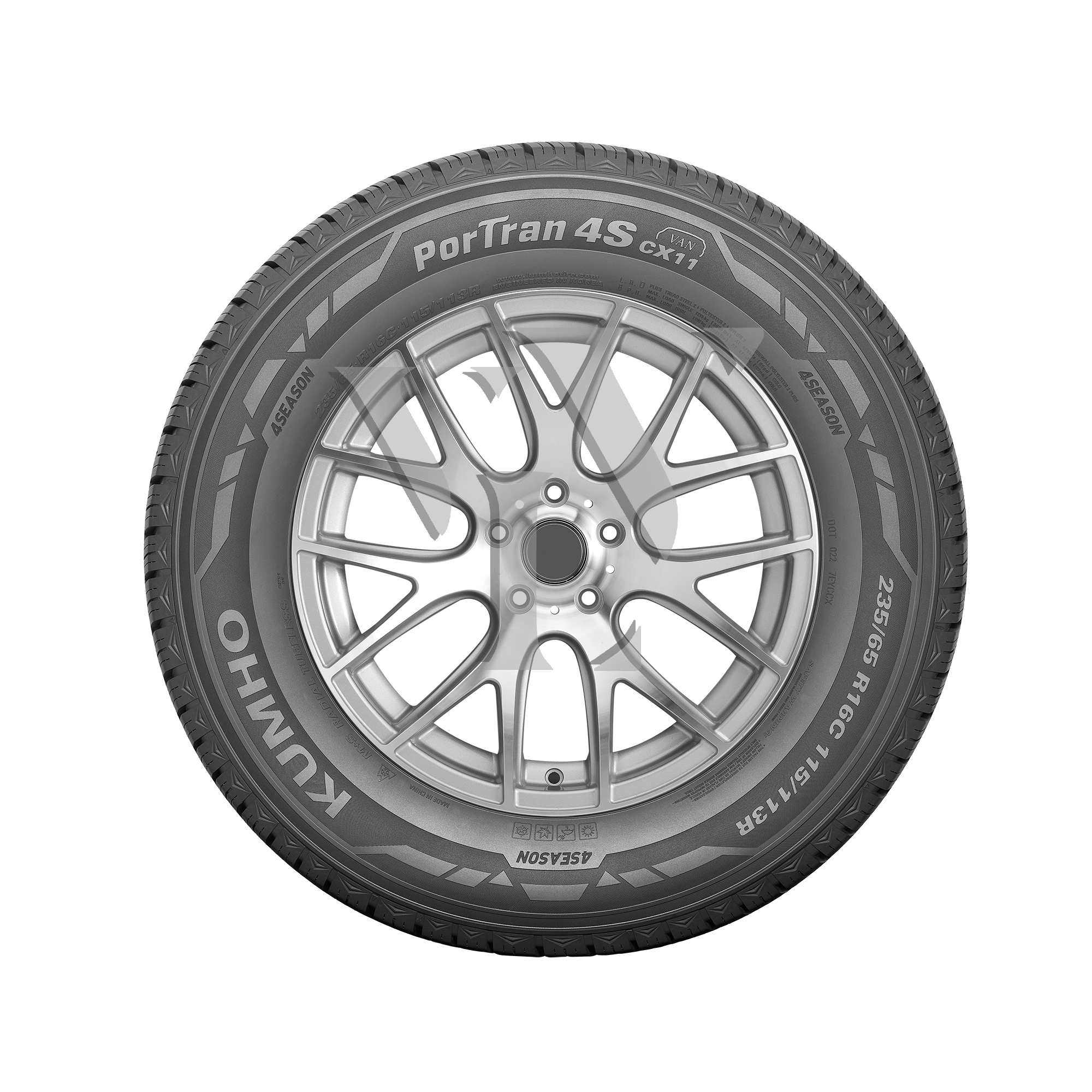  Allwetterreifen KUMHO CX11 PORTRAN 4S 195/70 R15 104/102 R  