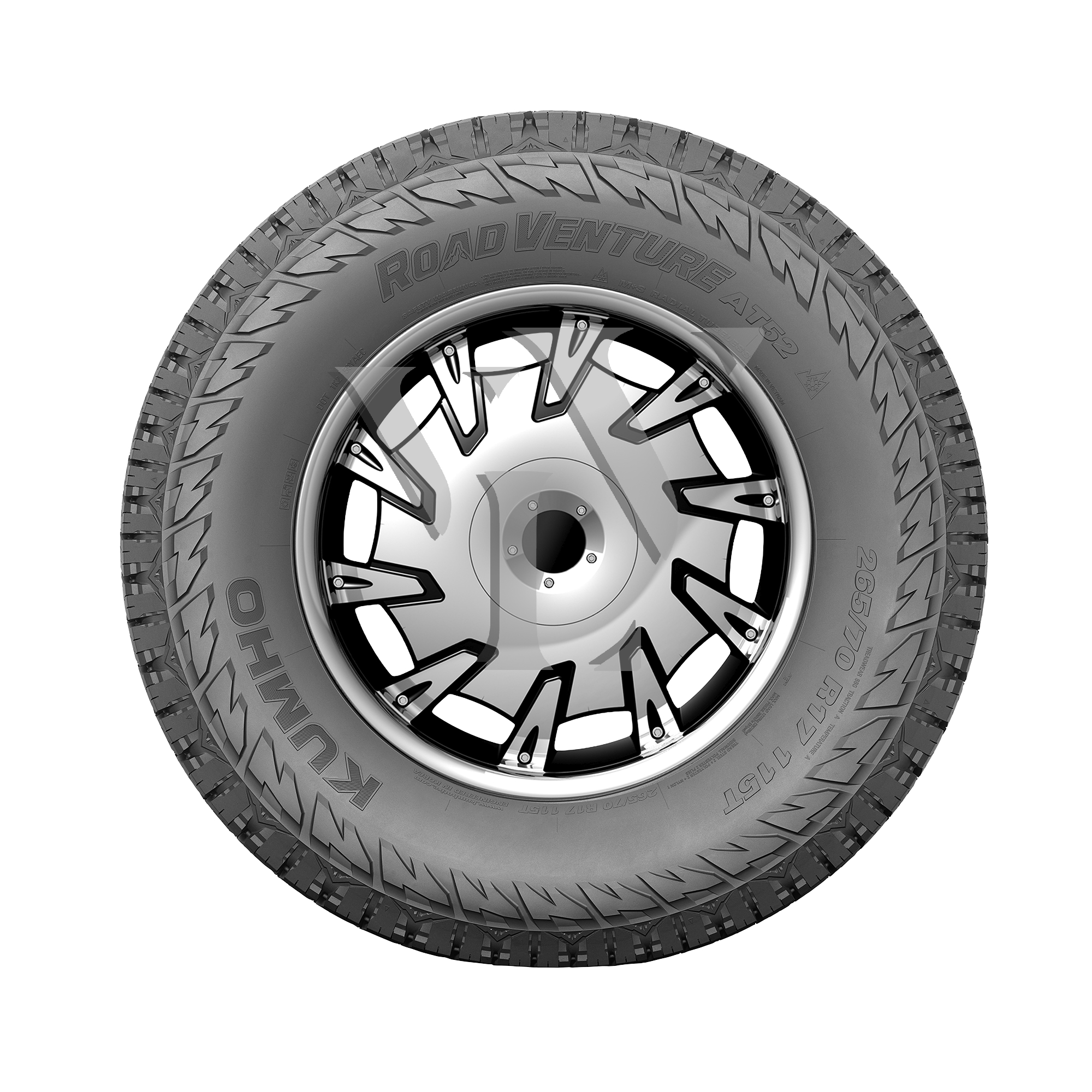  Allwetterreifen KUMHO ROAD VENTURE AT52 M+S 3PMSF (TL) 245/75 R16 120/116 S  