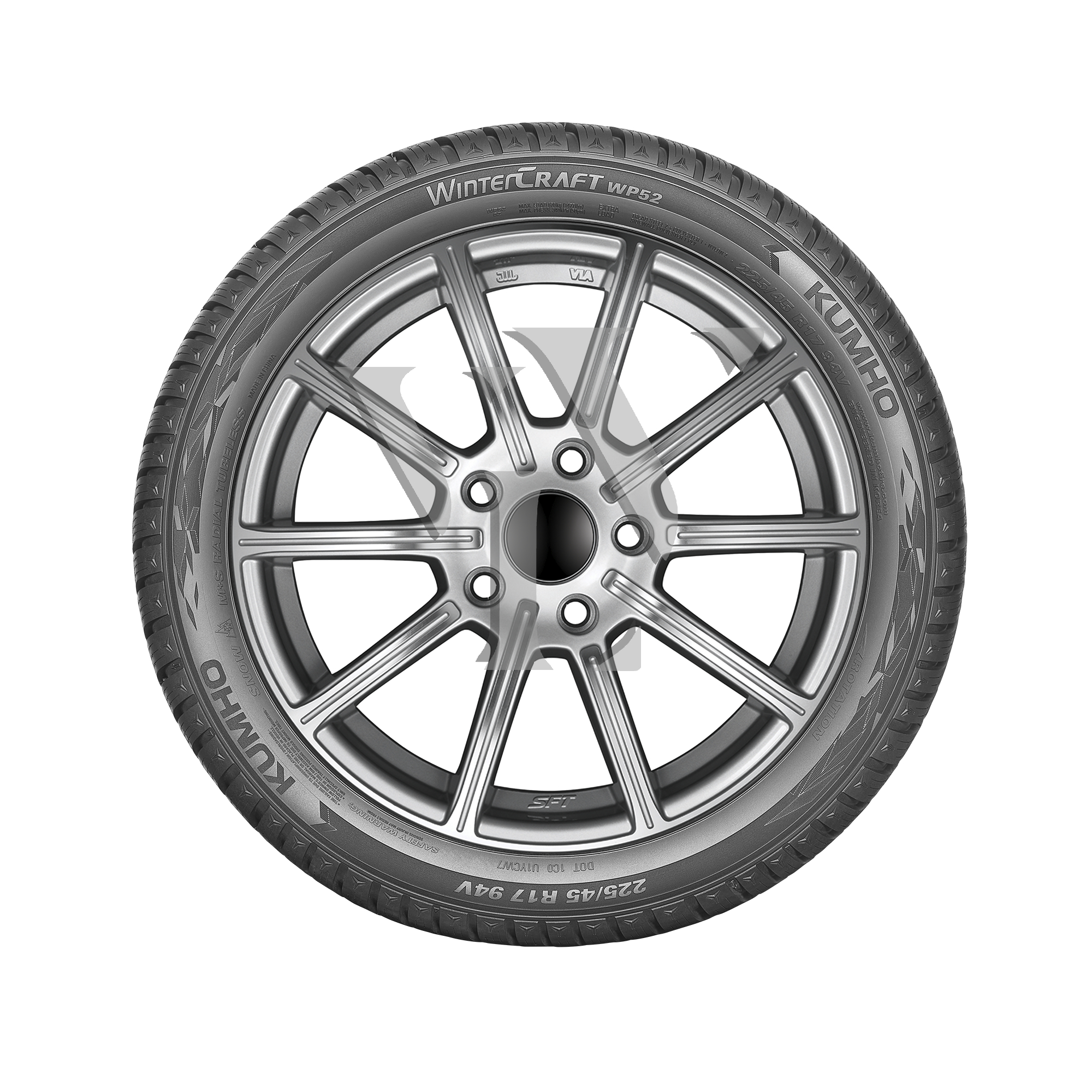  Winterreifen KUMHO WP52 CRAFT 195/55 R16 91 H  