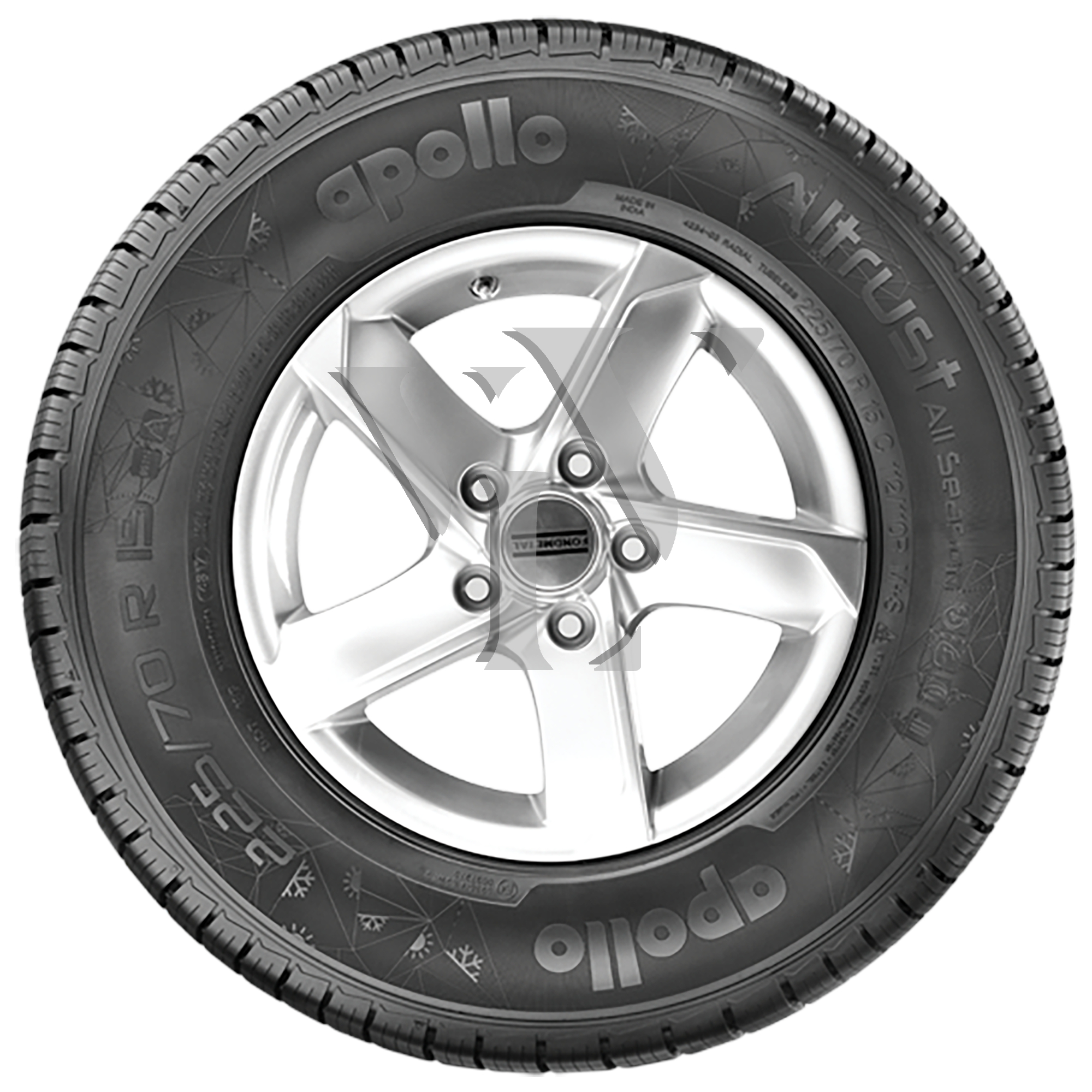  Allwetterreifen APOLLO ALTRUST ALL SEASON 205/70 R15 106/104 R  