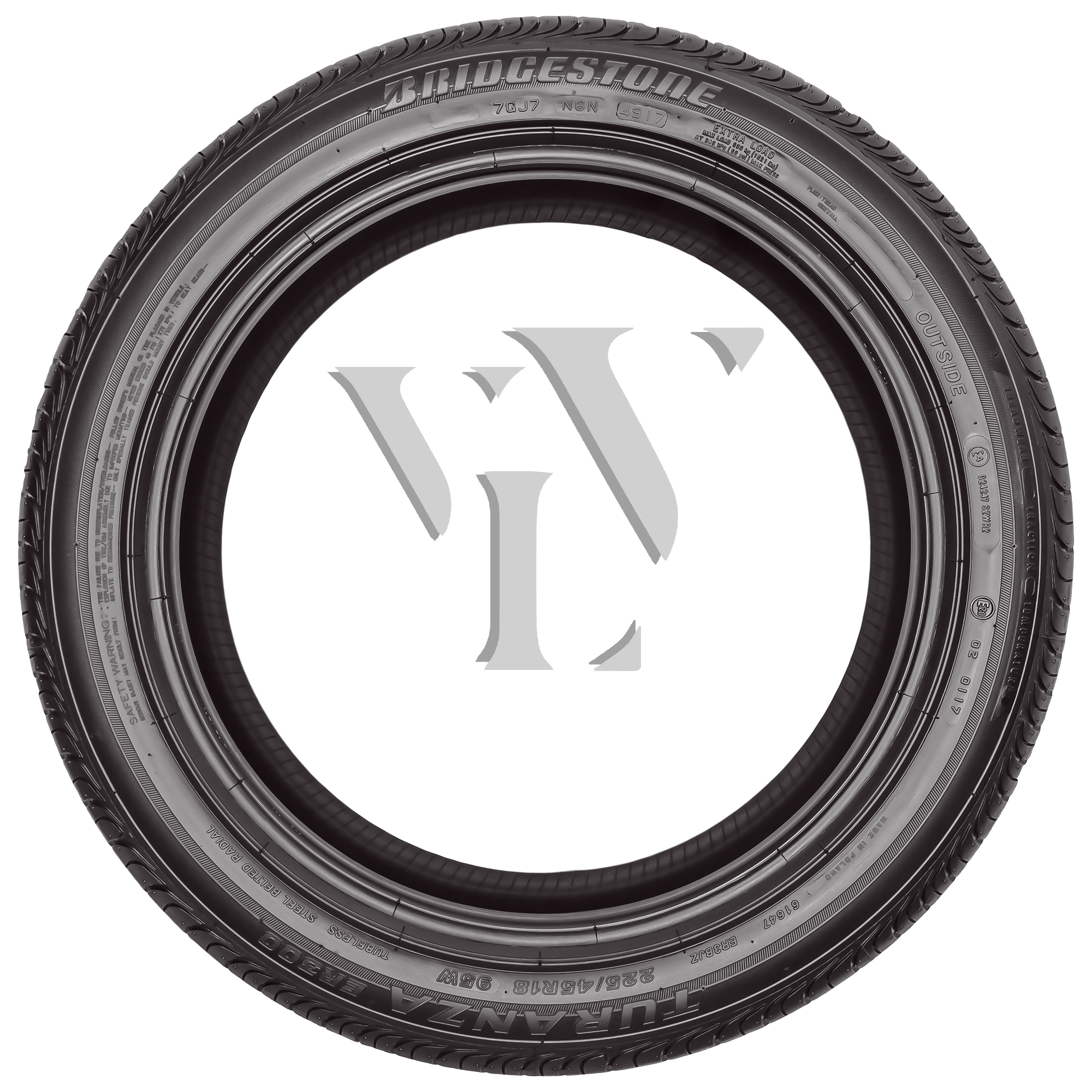  Sommerreifen BRIDGESTONE TURANZA ER 300 (*) E.A. BMW 1ER(E87) 3ER(E90) 205/55 R16 91 V  