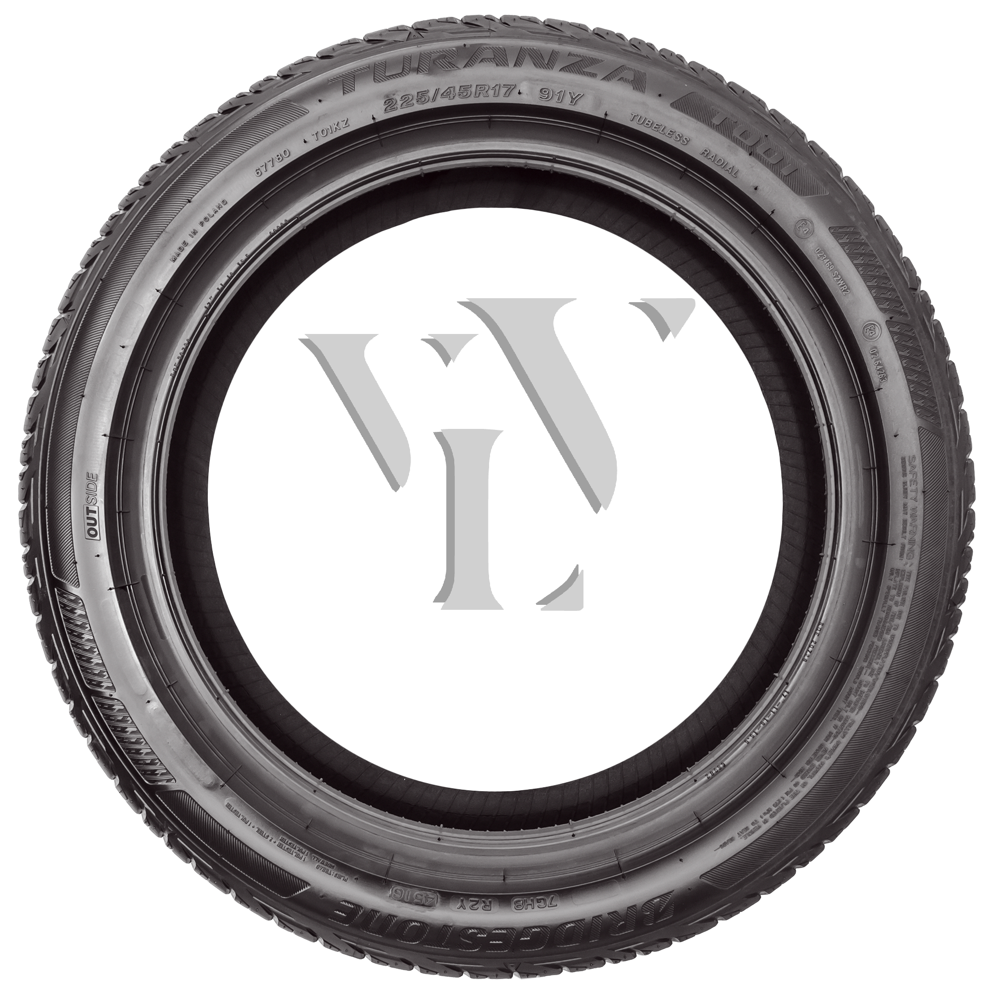  Sommerreifen BRIDGESTONE TURANZA T001 MO EXTENDED 225/50 R17 94 W  