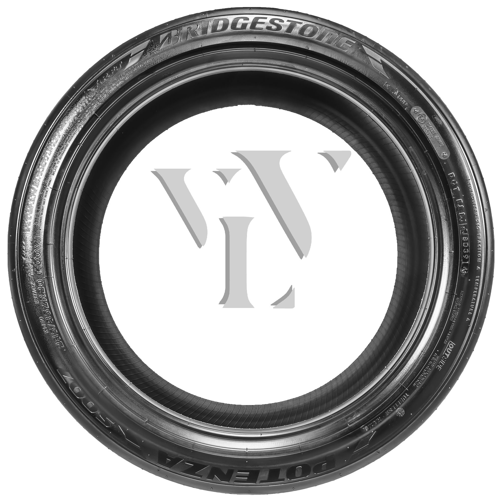  Sommerreifen BRIDGESTONE POTENZA S007 RFT (F) 315/35 R20 106 Y DOT 2021  