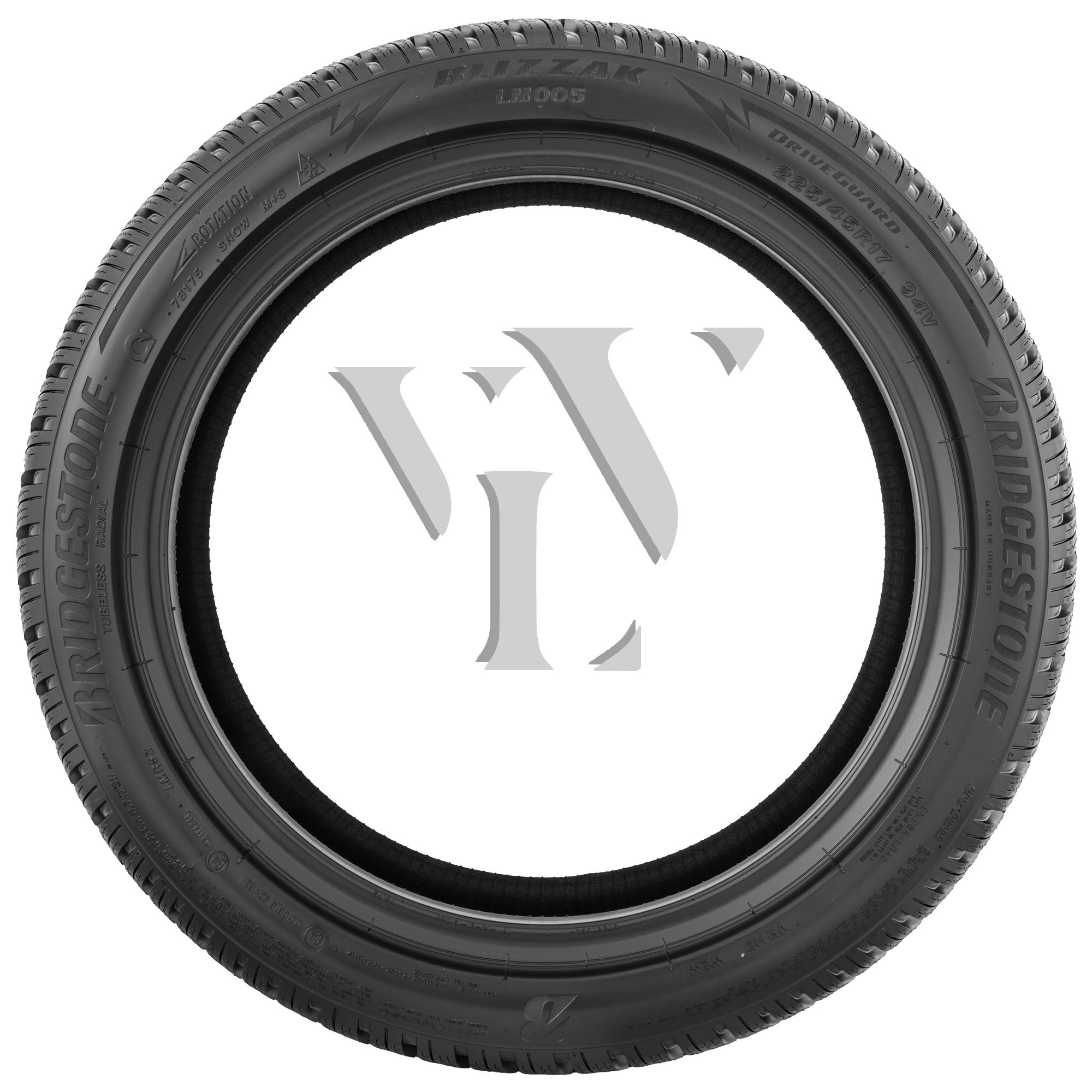  Winterreifen BRIDGESTONE BLIZZAK LM-005 RUNFLAT DRIVEGUARD 225/45 R17 94 V  