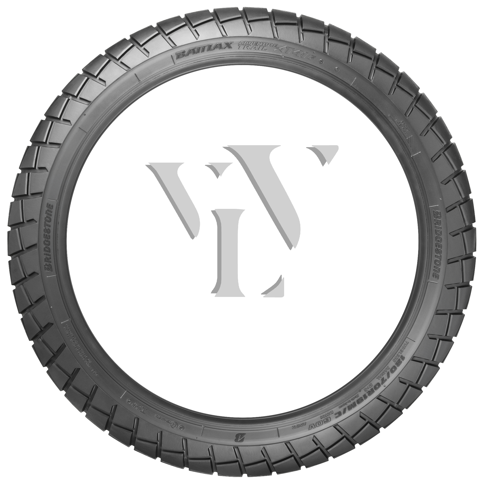  Motorradreifen BRIDGESTONE BATTLAX ADVENTURE TRAIL AT41 TL M+S FRONT 120/70 R19 60 V  