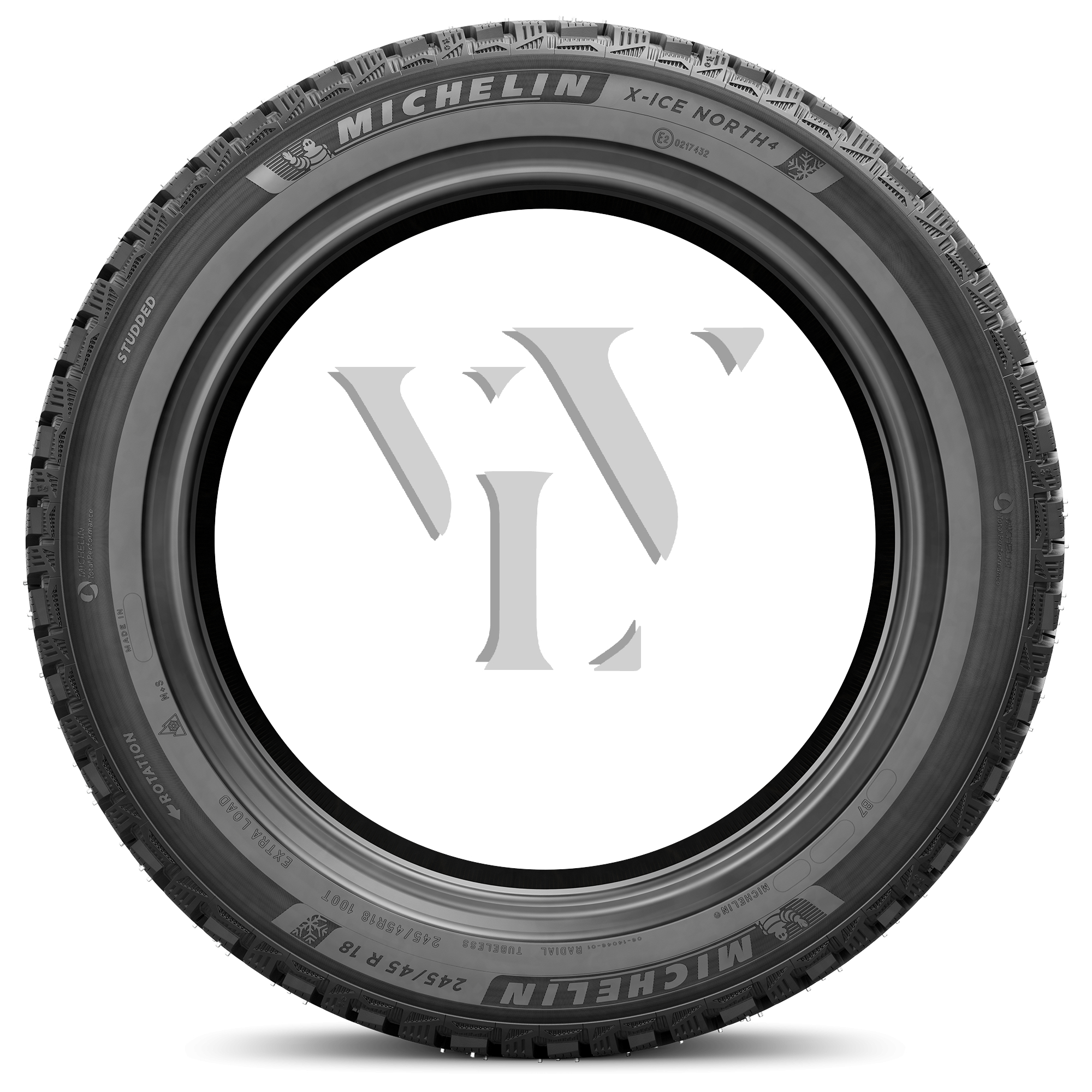  Winterreifen MICHELIN X-ICE NORTH 4 STUDDED 4 245/40 R19 98 T  