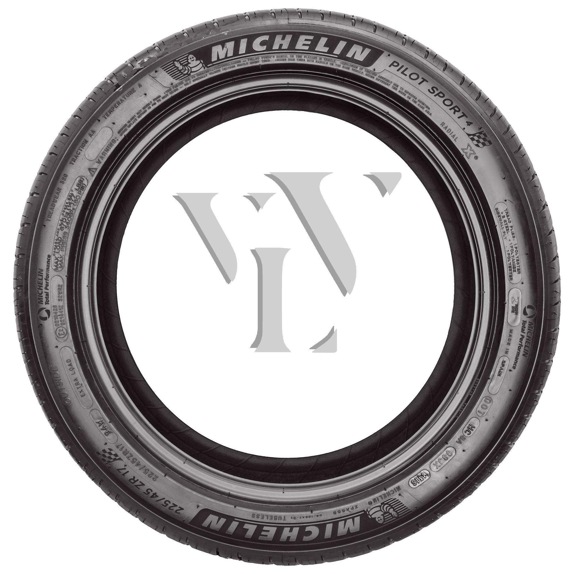  Sommerreifen MICHELIN PILOT SPORT 4 (VOL) ACOUSTIC 255/35 R20 97 W  