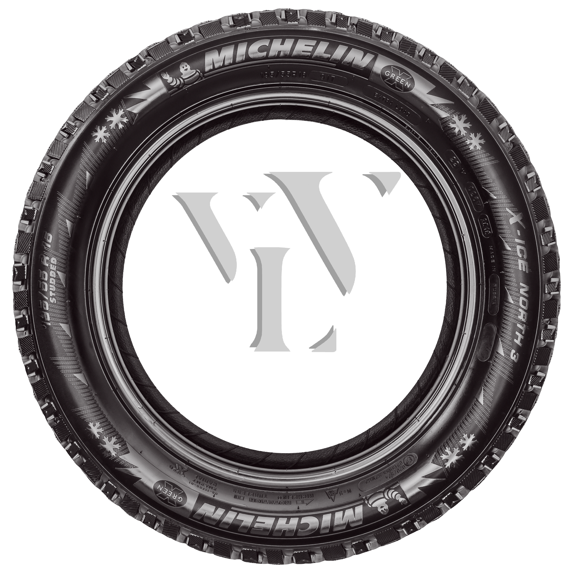  Winterreifen MICHELIN X-ICE NORTH 3 STUDDED XIN3 255/40 R19 100 H  