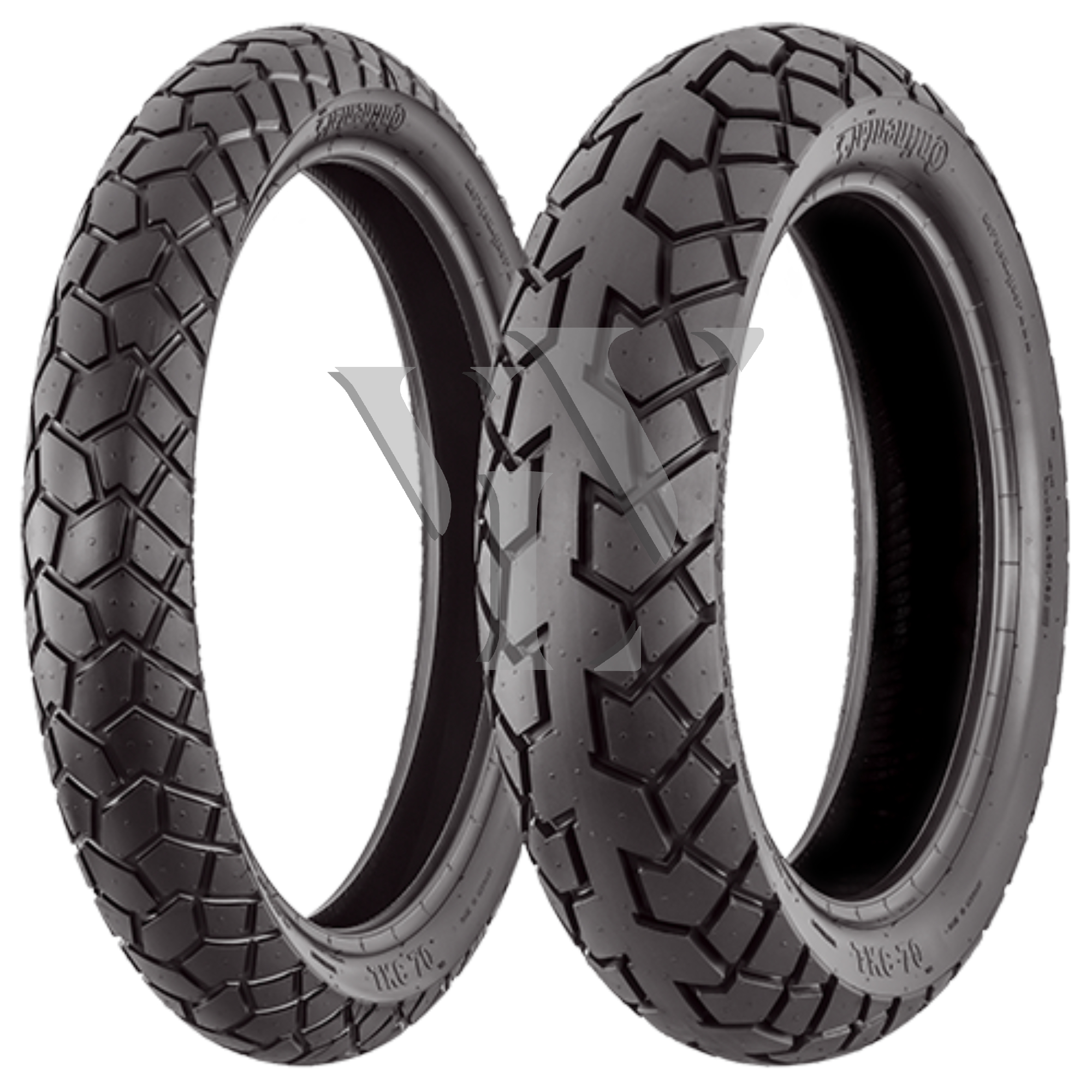  Motorradreifen CONTINENTAL TKC 70 TL M+S FRONT 100/90 R19 57 T  