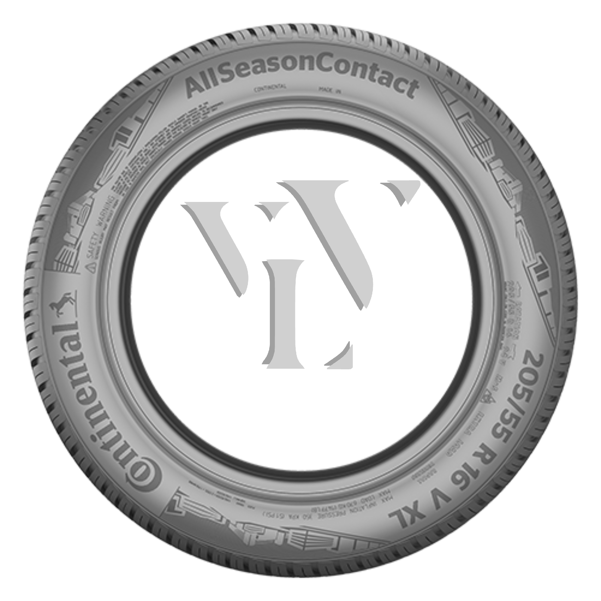  Allwetterreifen CONTINENTAL ALLSEASON CONTACT 185/65 R15 88 T  