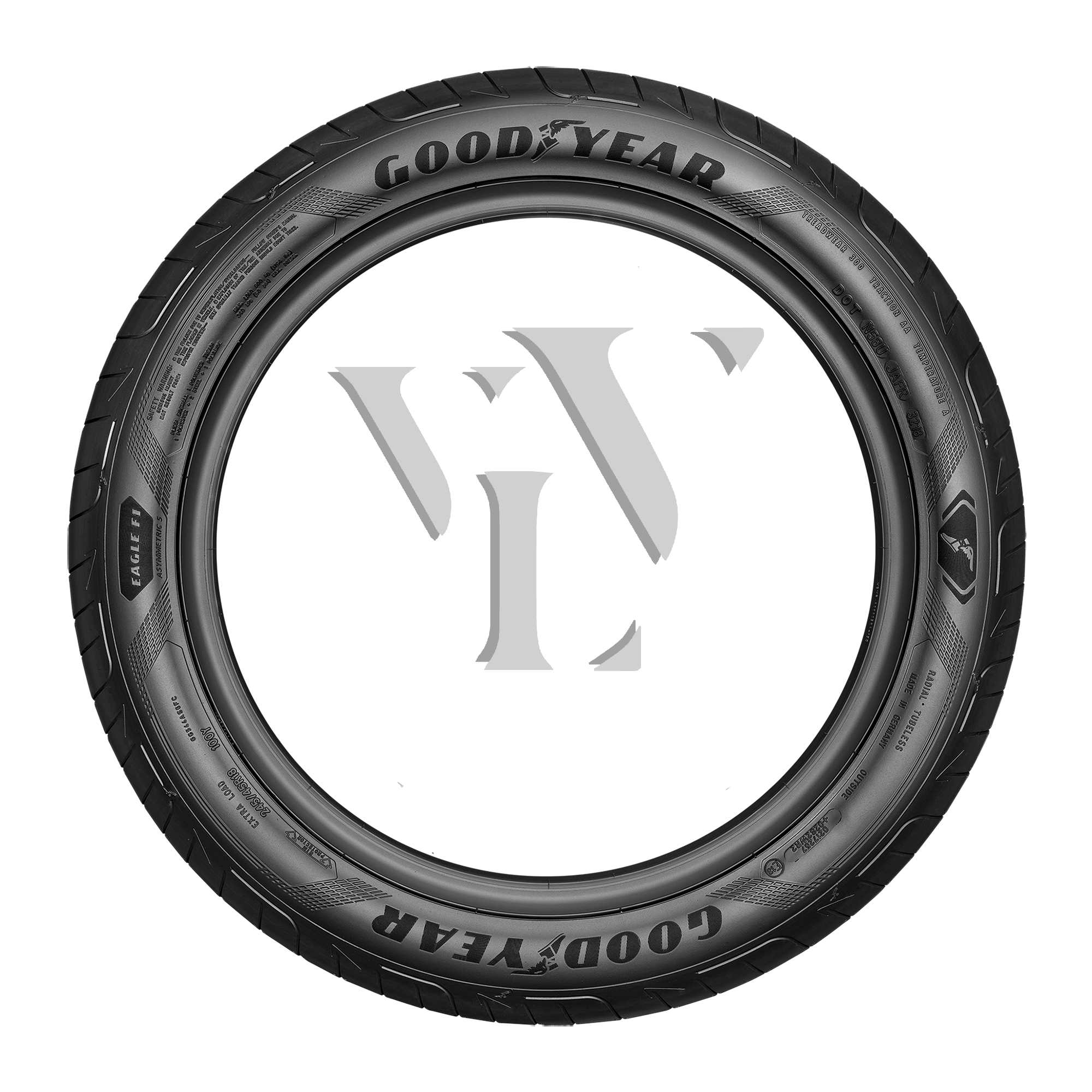  Sommerreifen GOODYEAR EAGLE F1 ASYMMETRIC 5 (*) 255/35 R20 97 Y  