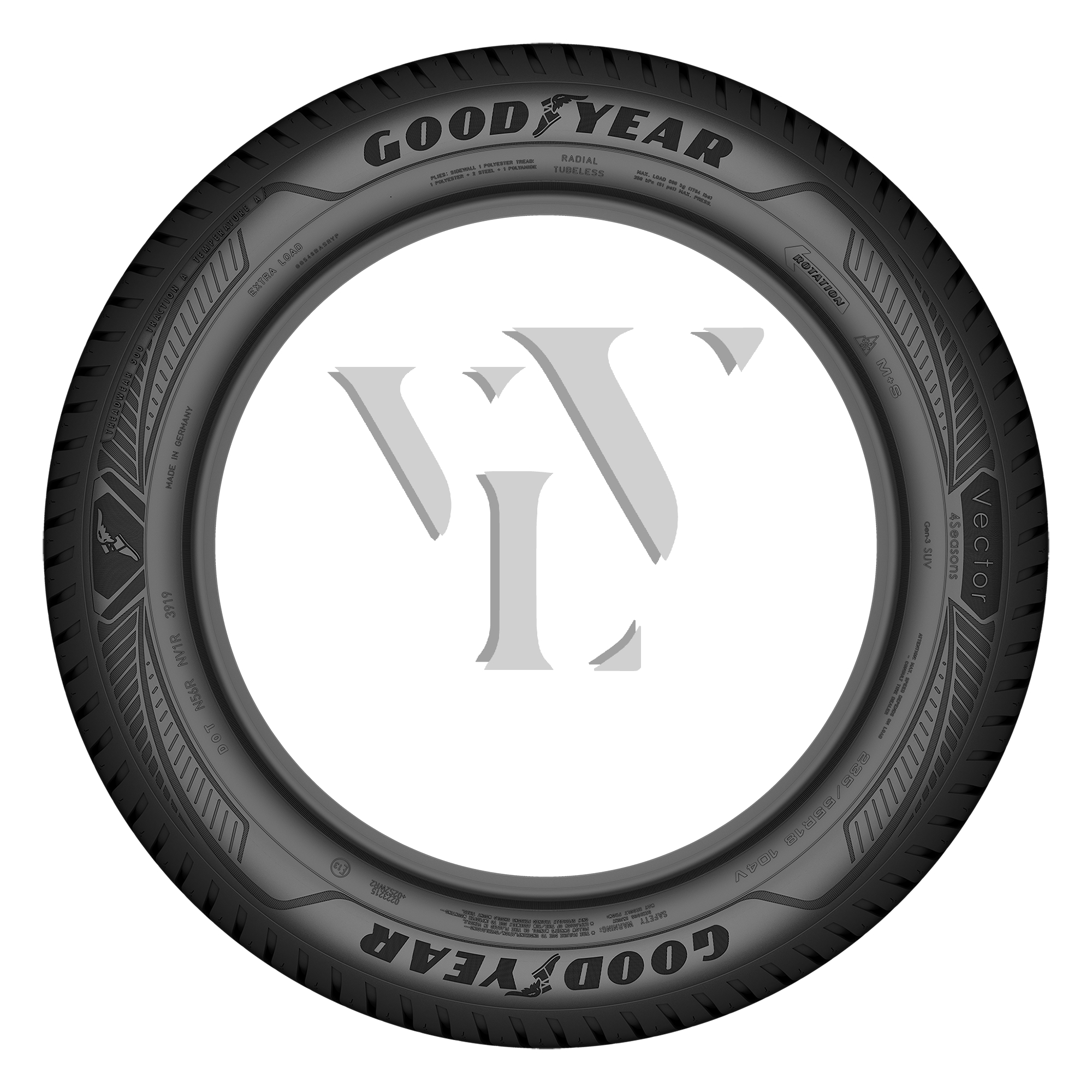  Allwetterreifen GOODYEAR VECTOR 4SEASONS G3 SUV XL 255/50 R20 109 W  