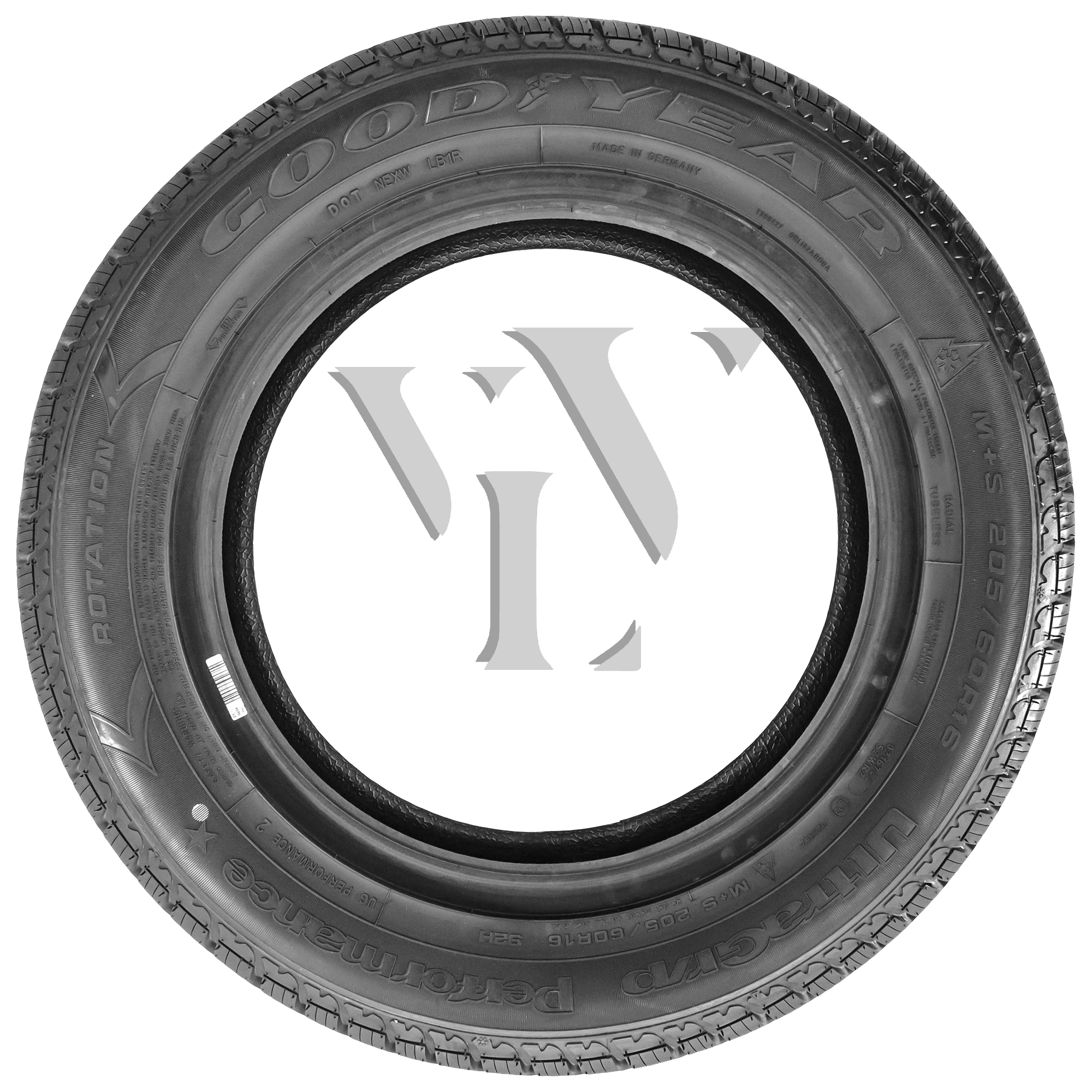  Winterreifen GOODYEAR ULTRAGRIP PERFORMANCE 2 205/50 R17 89 H  