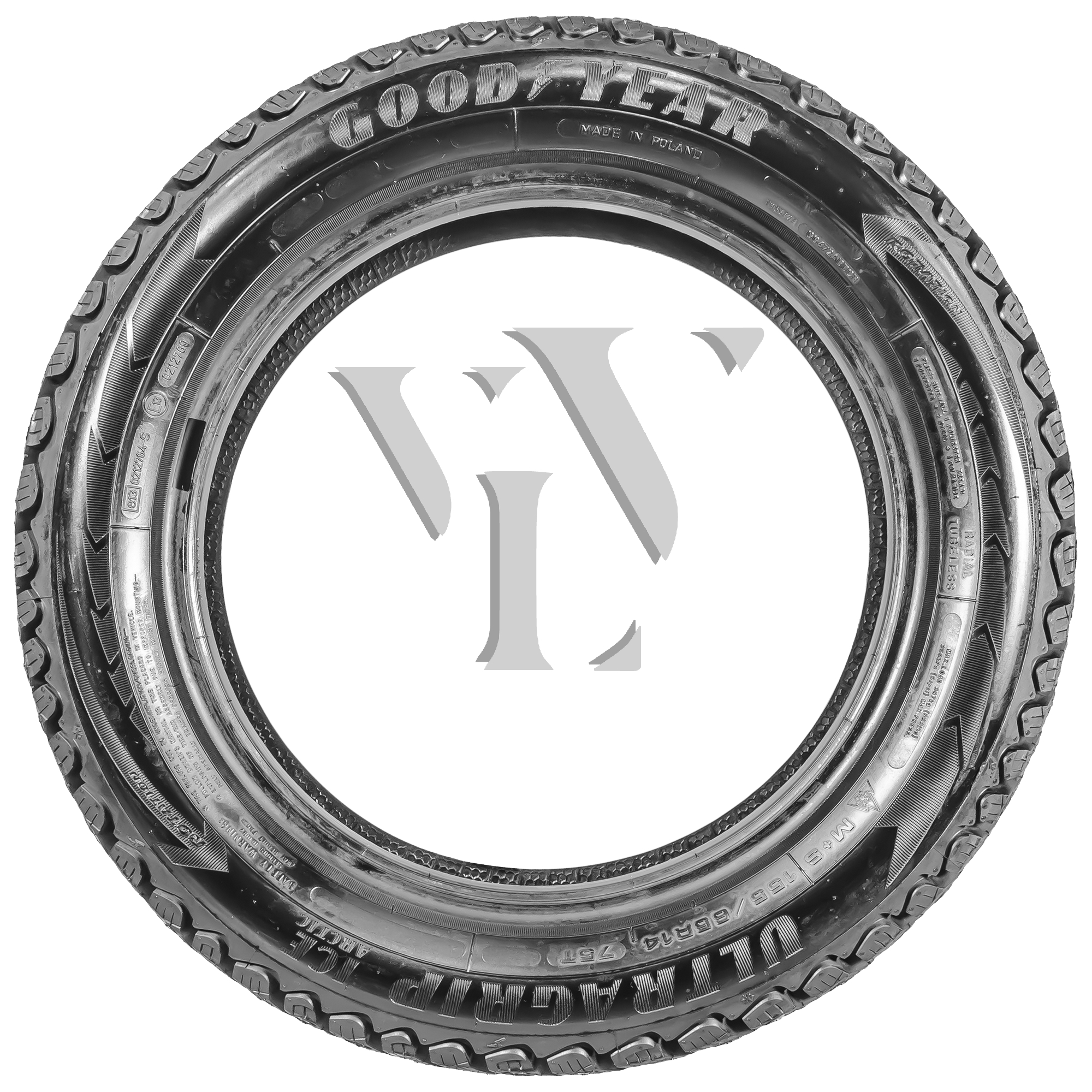  Winterreifen GOODYEAR UG ICE ARCTIC (SPIKE) STUDDED 185/70 R14 88 T  