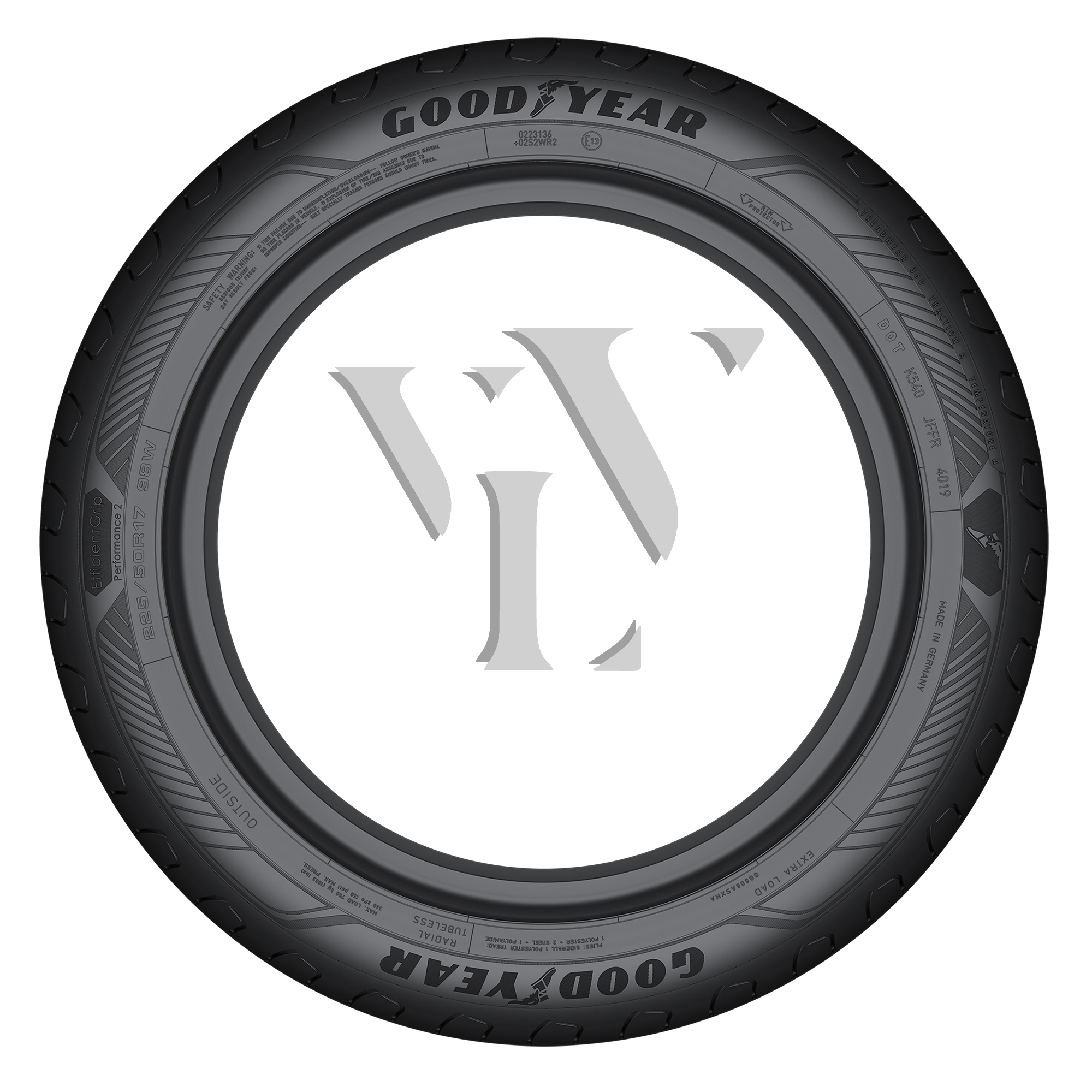  Sommerreifen GOODYEAR EFFICIENTGRIP PERFORMANCE 2 205/50 R17 89 V  