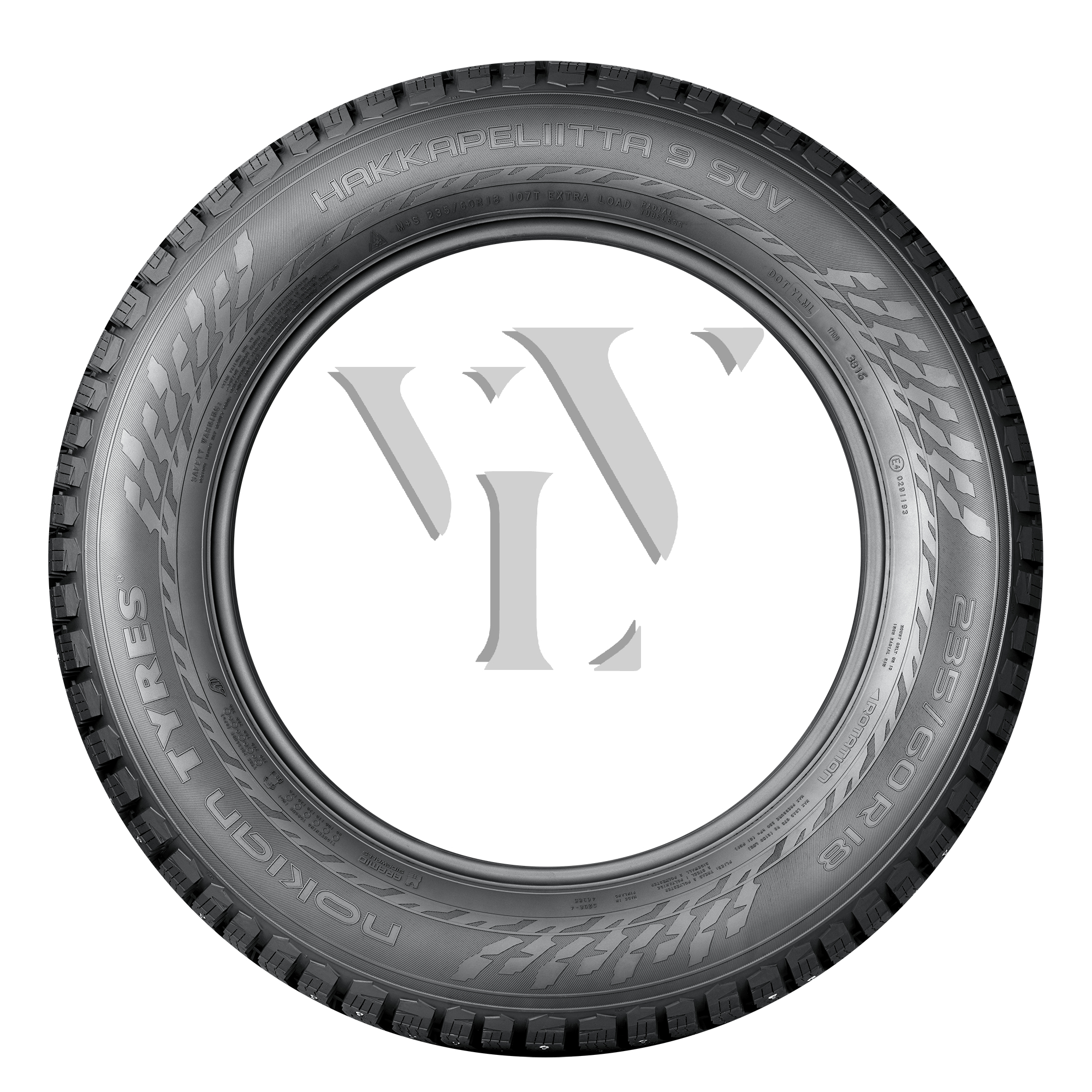 Winterreifen NOKIAN HKPL 9 SUV SPIKE STUDDED 225/55 R19 103 T  