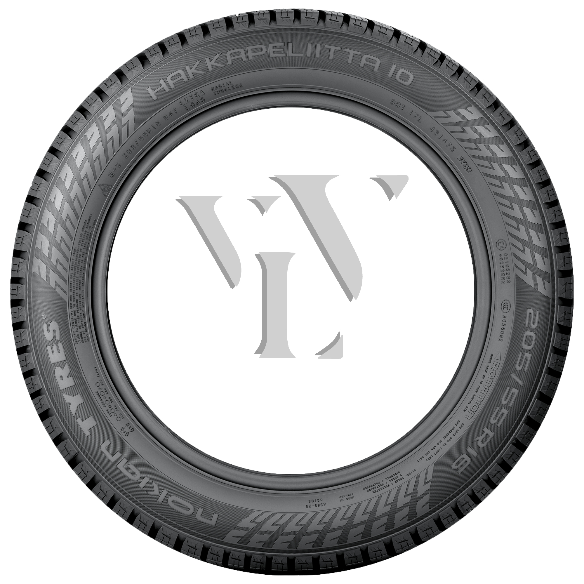  Winterreifen NOKIAN HAKKAPELIITTA 10 STUDDED 195/65 R15 95 T  