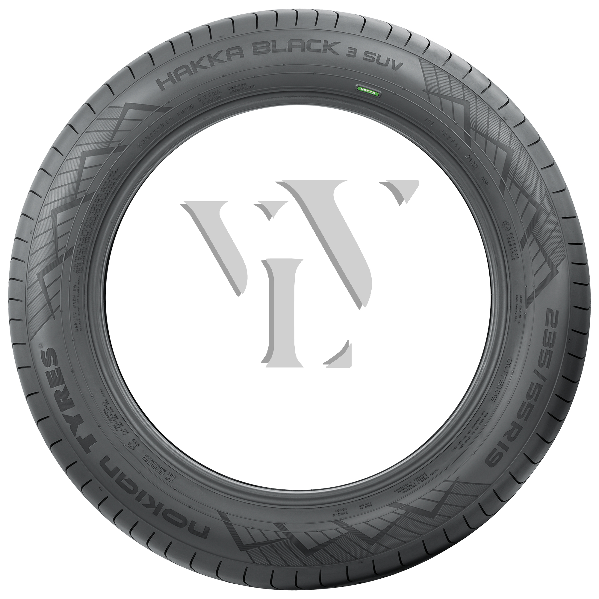  Sommerreifen NOKIAN HAKKA BLACK 3 255/50 R19 107 W  