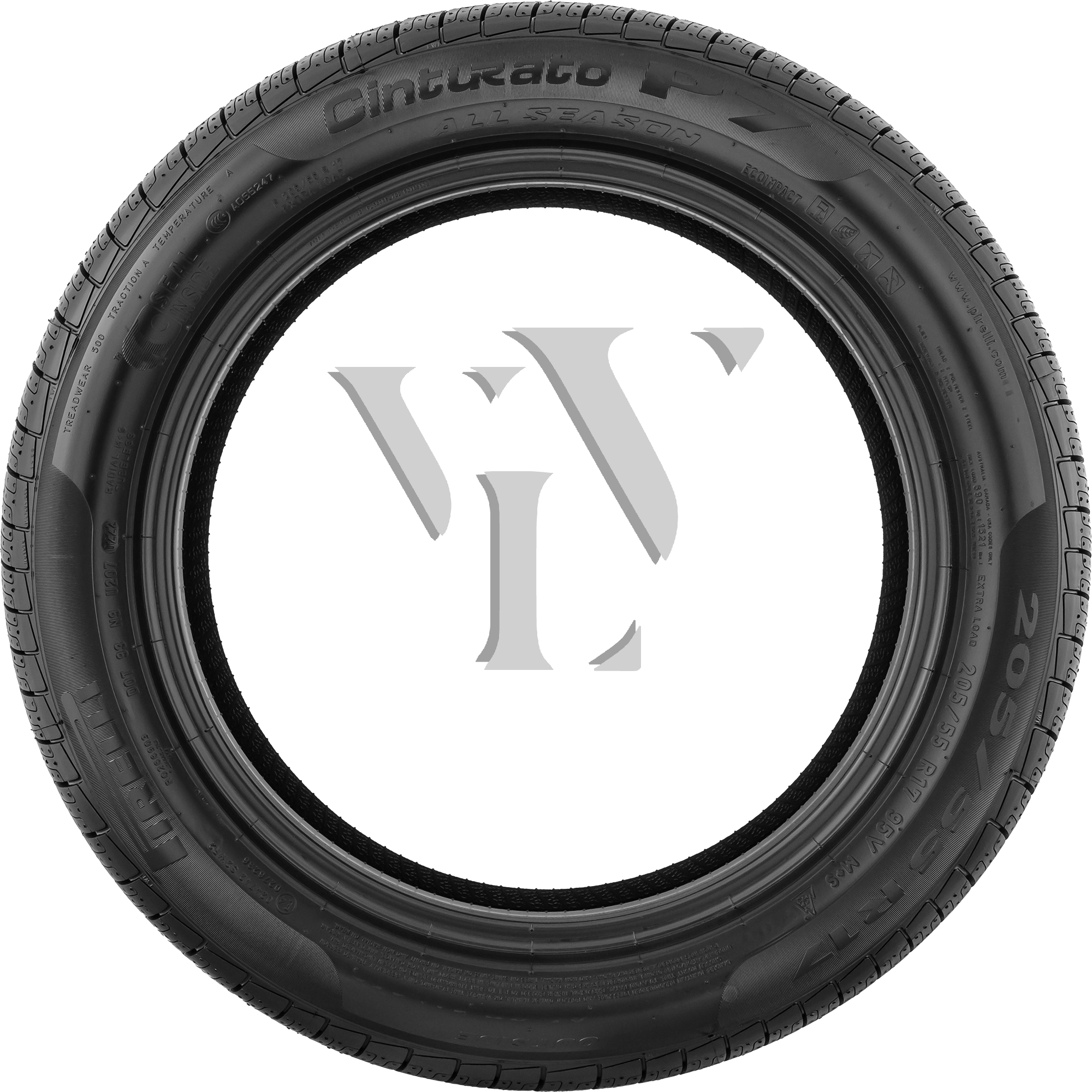  Sommerreifen PIRELLI CINTURATO P7 ALL SEASON (OHNE 3PMSF) OHNE (N0) 255/40 R20 101 V  