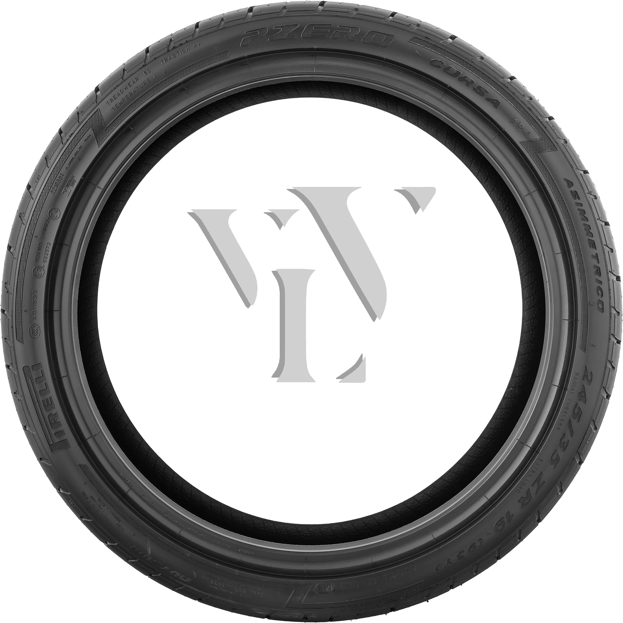  Sommerreifen PIRELLI PZERO CORSA ASIMMETRICO 2 (F) 345/30 R20 106 Y  
